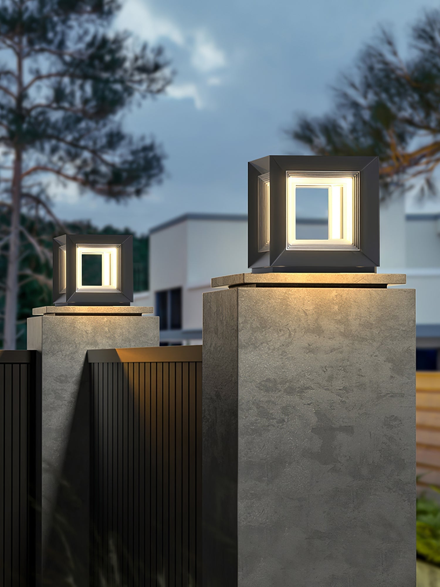 Lewis Modern Outdoor Light-Neutral Decor
