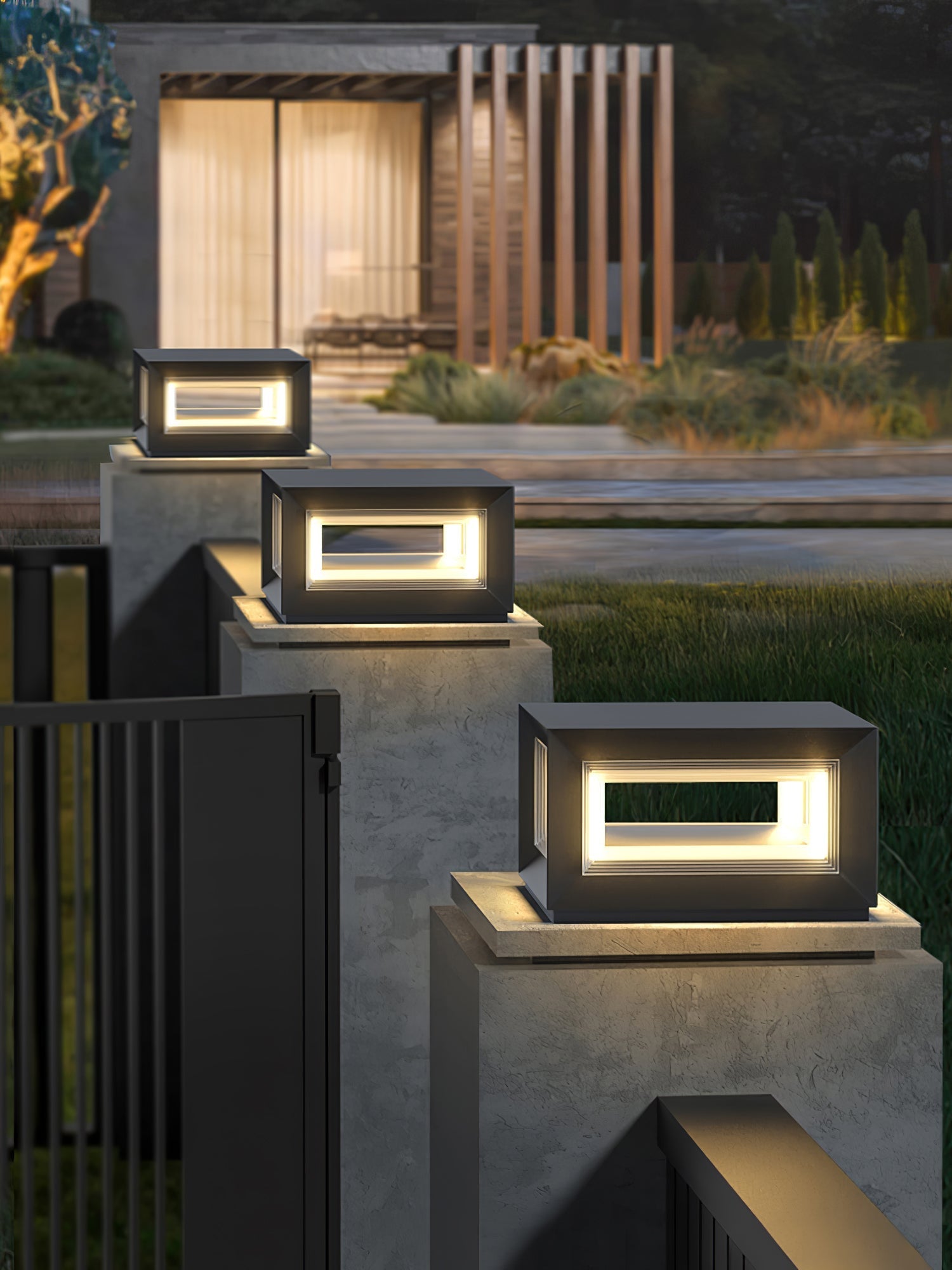 Lewis Modern Outdoor Light-Neutral Decor