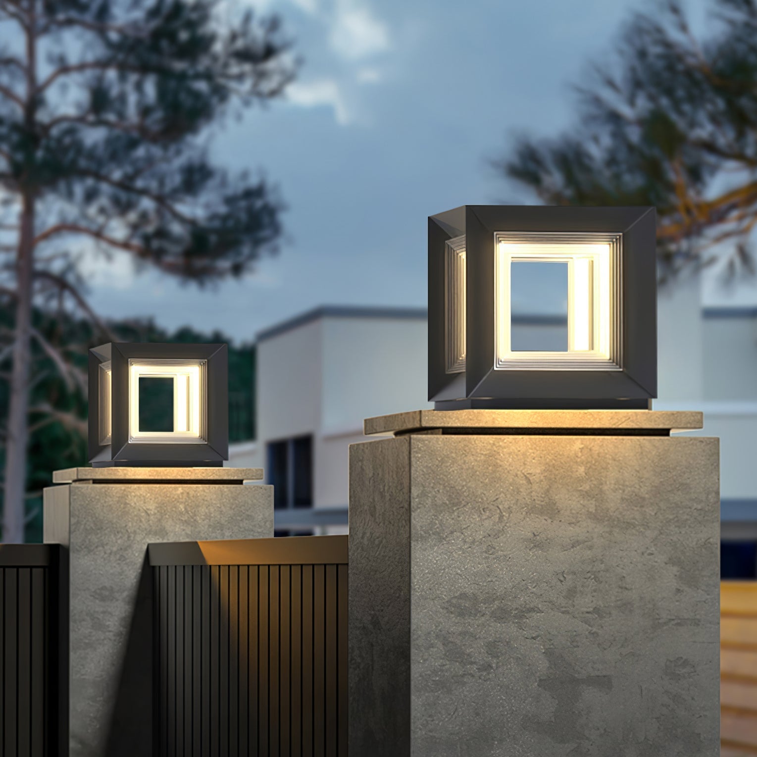 Lewis Modern Outdoor Light-Neutral Decor