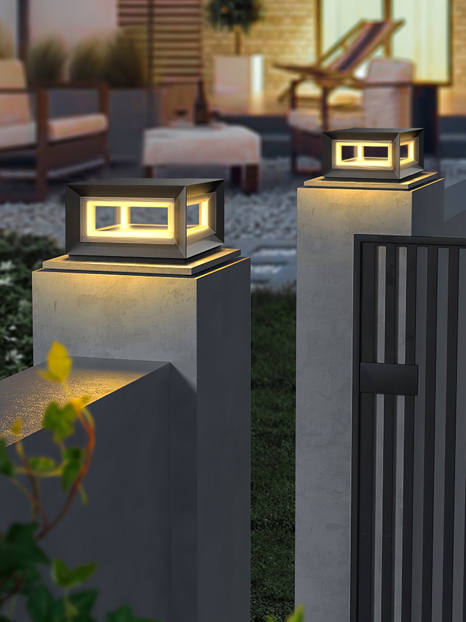 Lewis Modern Outdoor Light-Neutral Decor