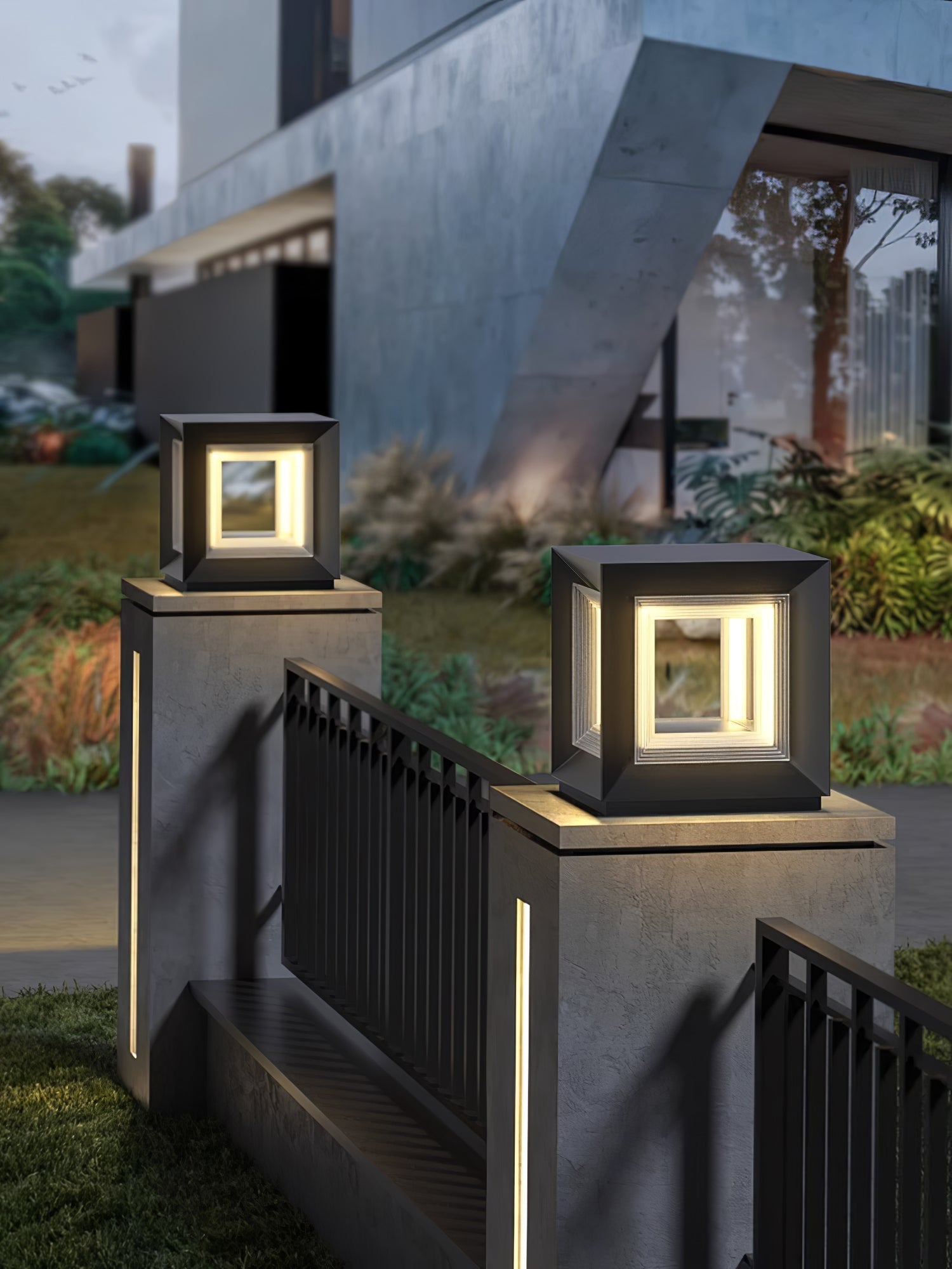 Lewis Modern Outdoor Light-Neutral Decor
