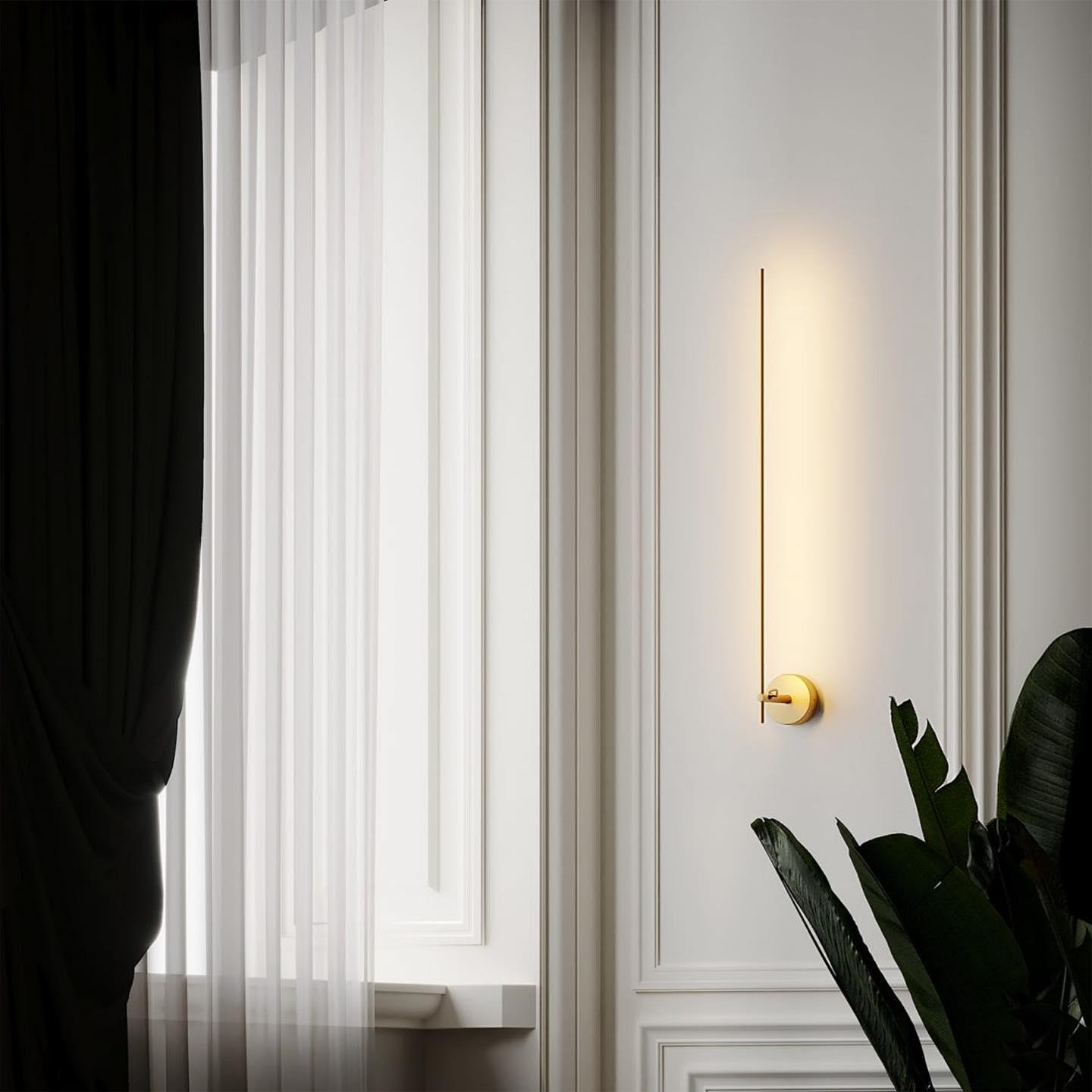 Mymareth Modern Minimalist Stick Sconce Wall lamp-Neutral Decor