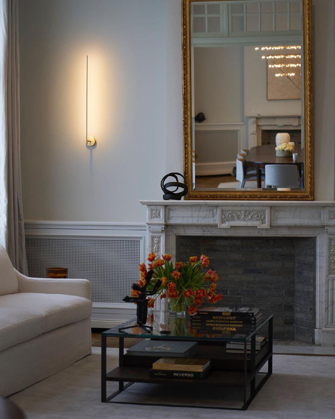 Mymareth Modern Minimalist Stick Sconce Wall lamp-Neutral Decor