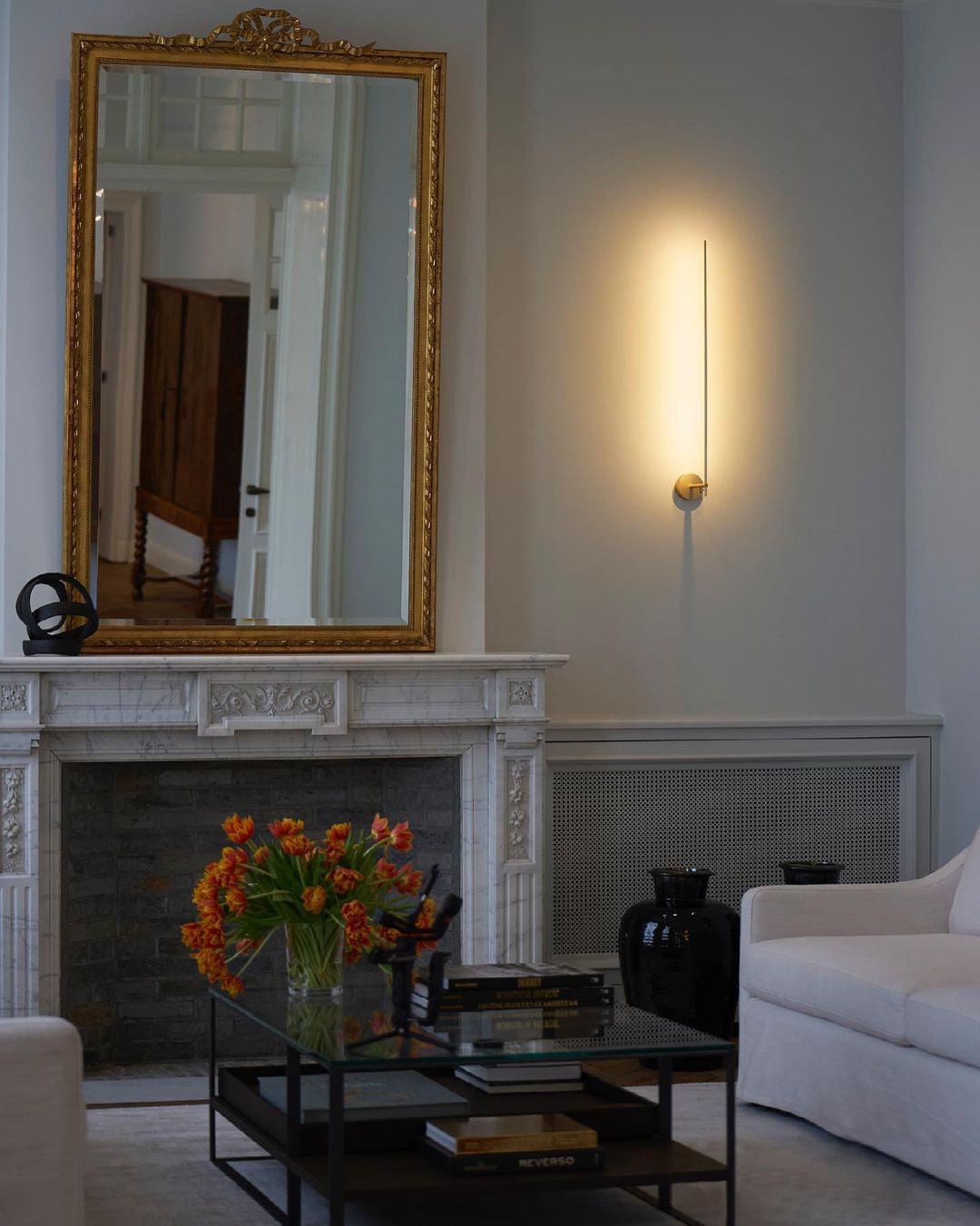 Mymareth Modern Minimalist Stick Sconce Wall lamp-Neutral Decor