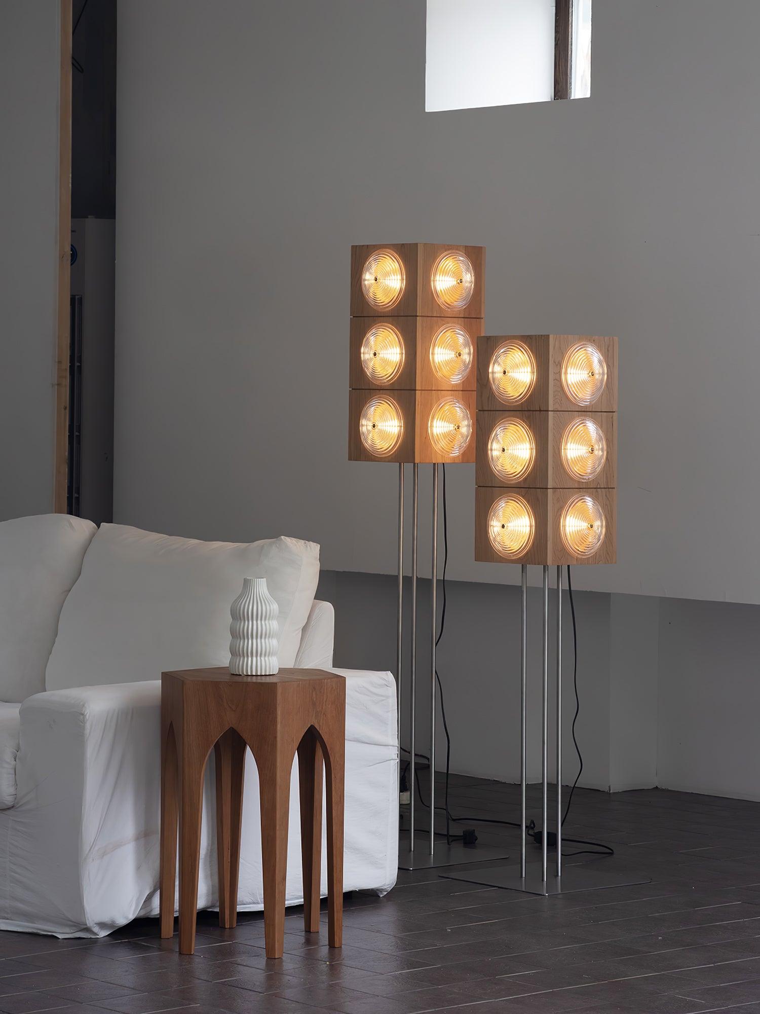 Avraearae Modular Wood Floor Lamp-Neutral Decor
