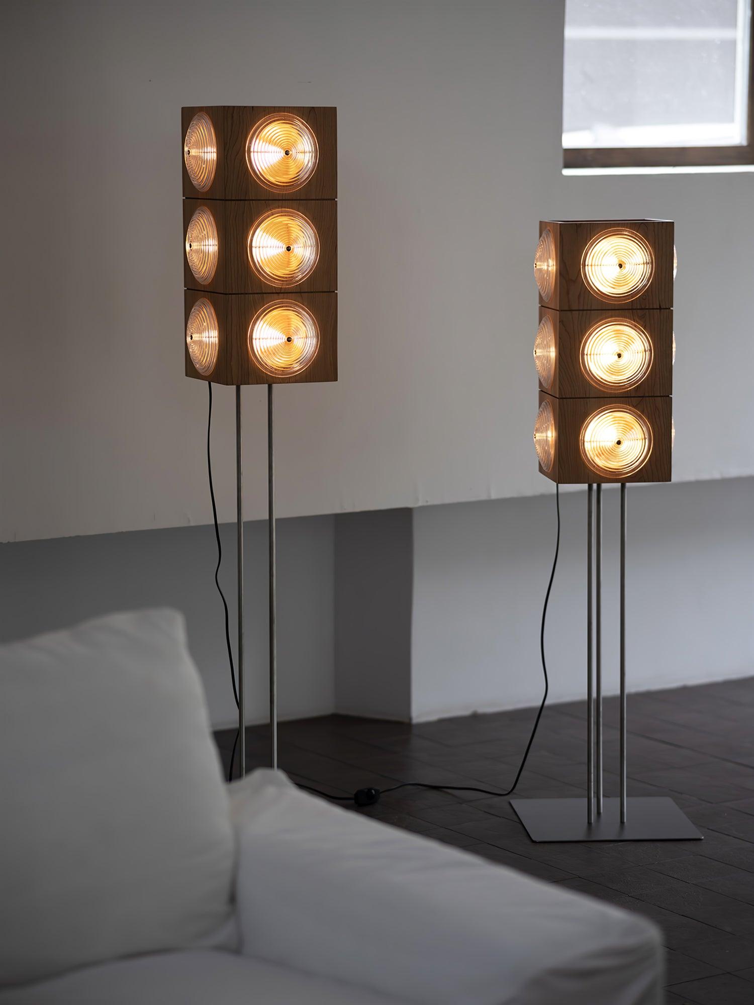Avraearae Modular Wood Floor Lamp-Neutral Decor