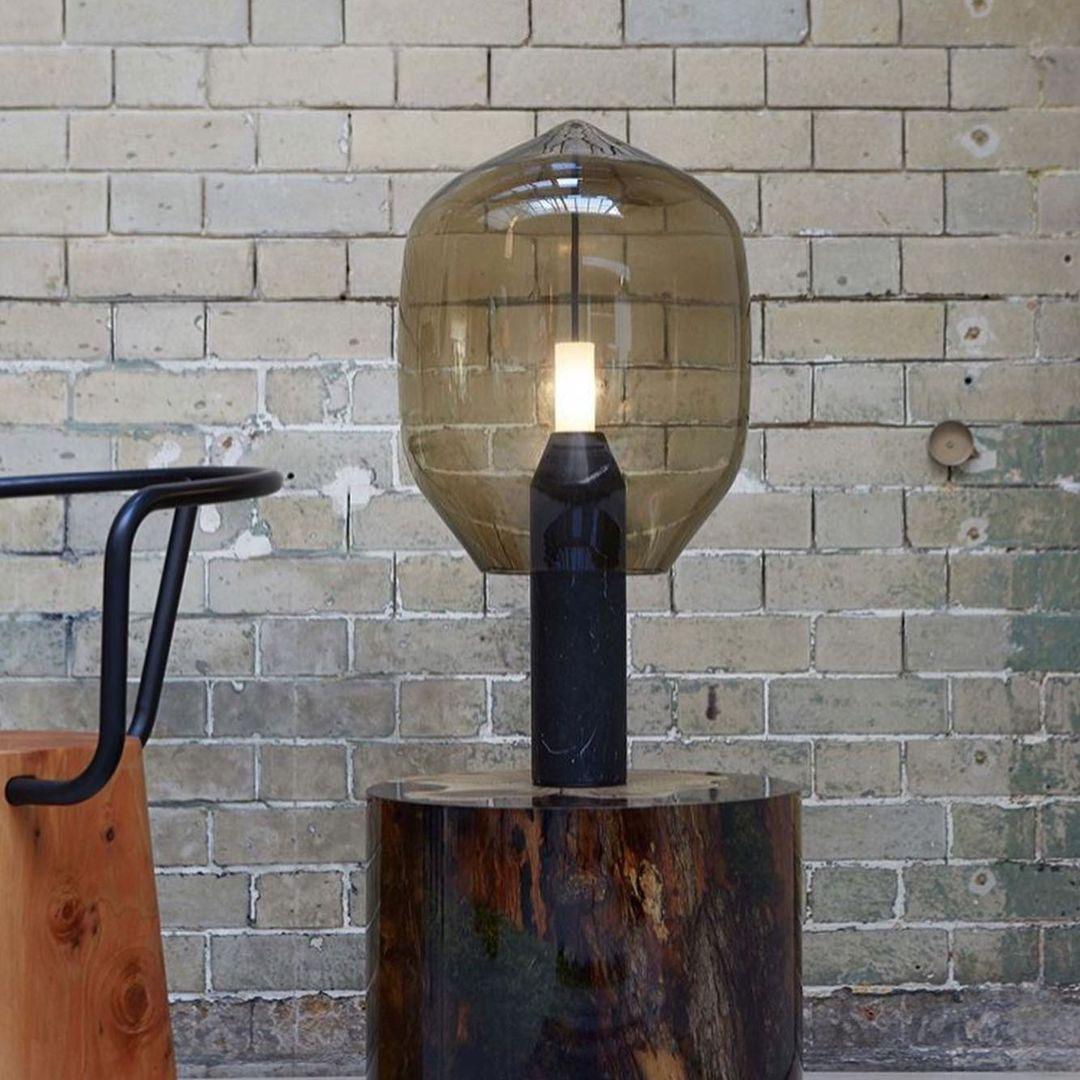 Vihls Modern Marble Table Lamp-Neutral Decor