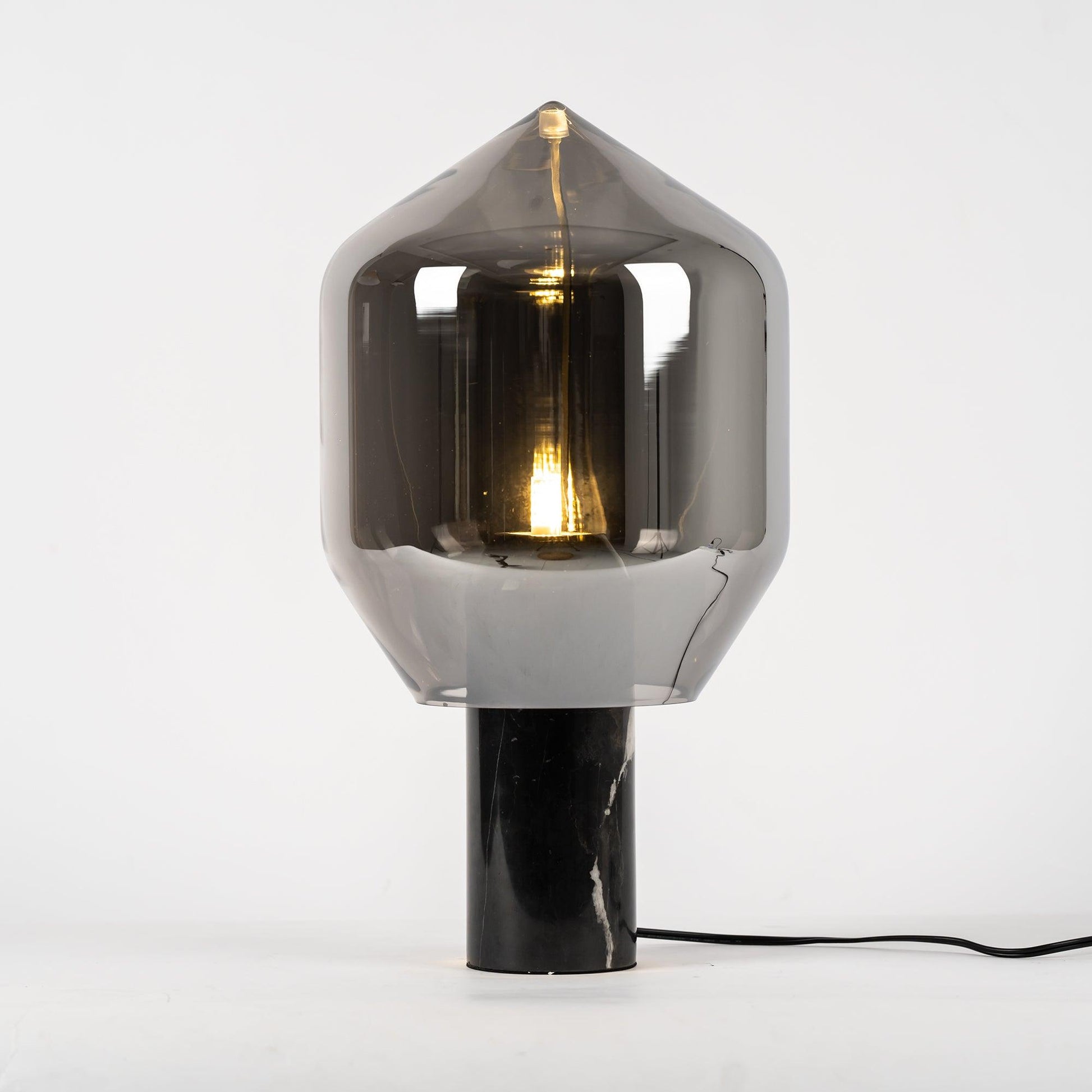 Vihls Modern Marble Table Lamp-Neutral Decor