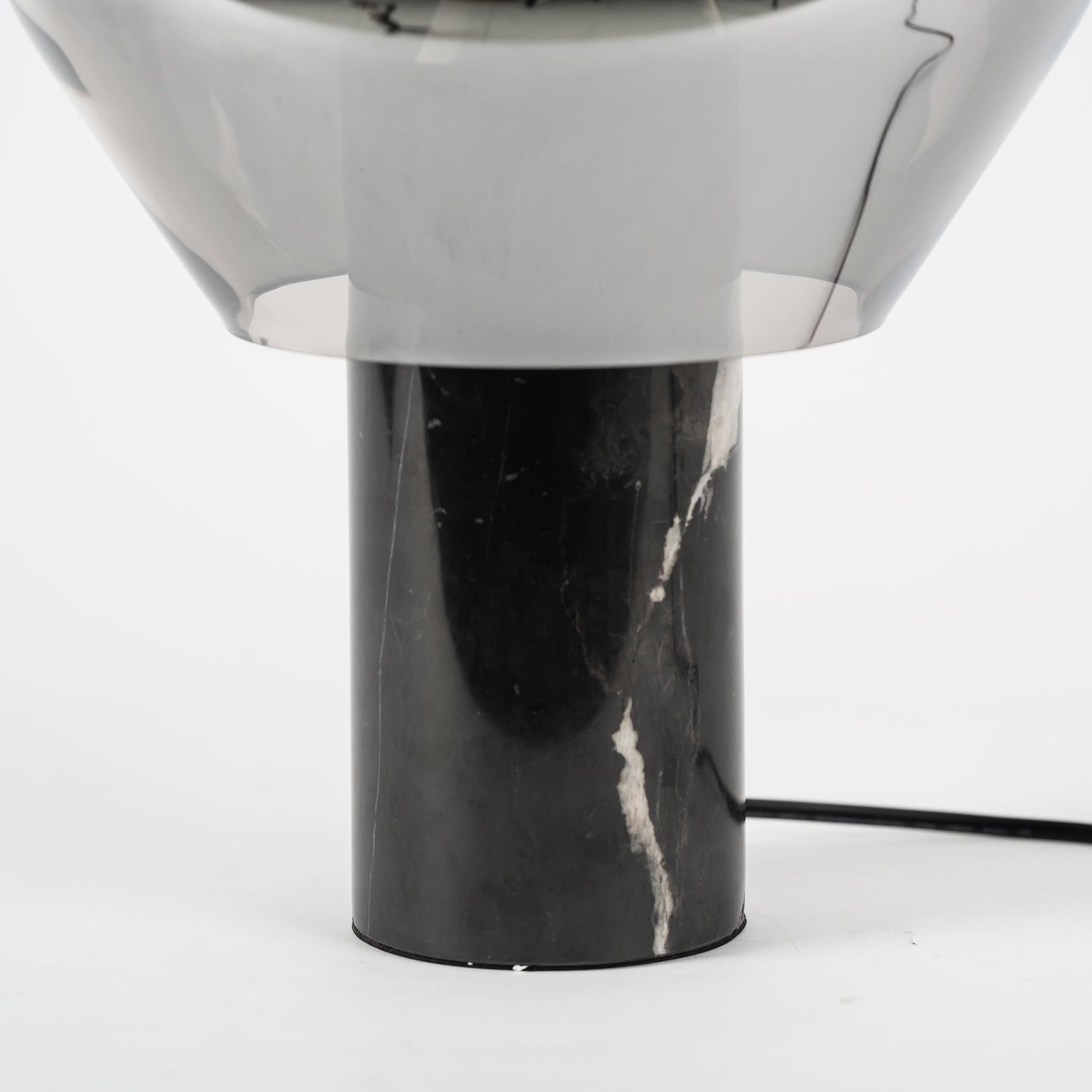Vihls Modern Marble Table Lamp-Neutral Decor
