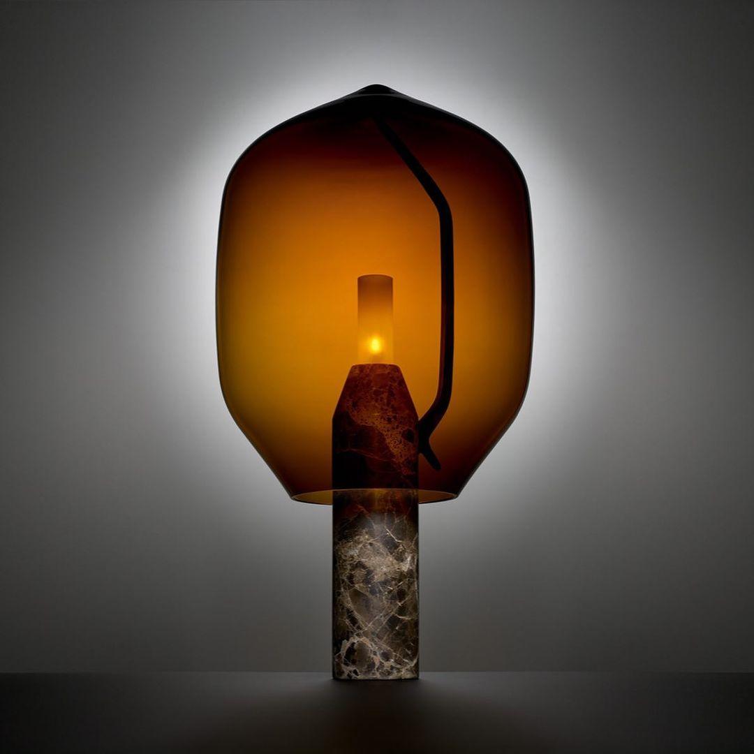 Vihls Modern Marble Table Lamp-Neutral Decor