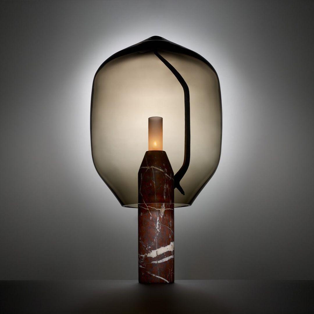 Vihls Modern Marble Table Lamp-Neutral Decor
