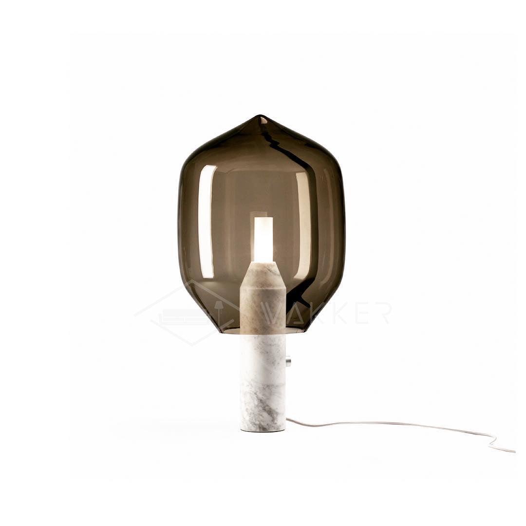 Vihls Modern Marble Table Lamp-Neutral Decor