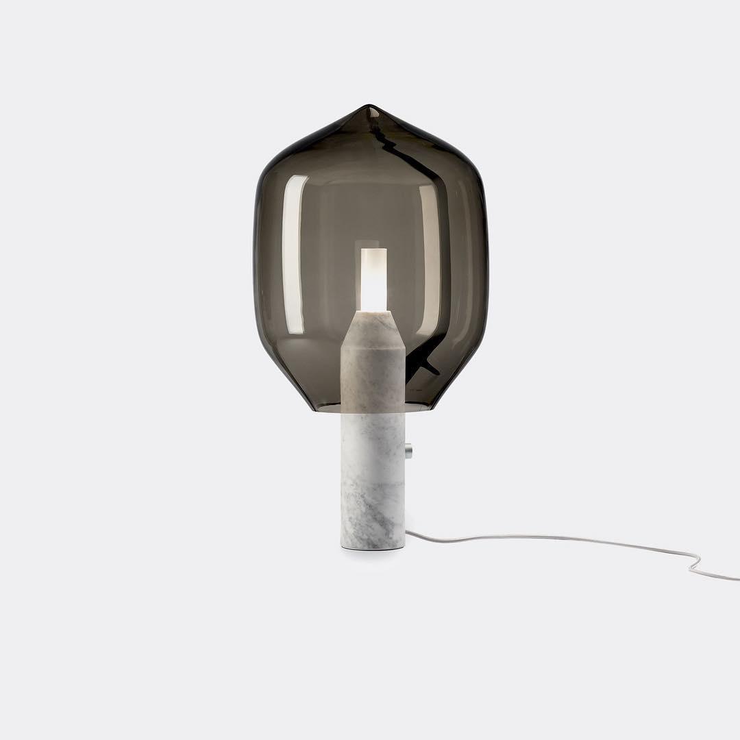 Vihls Modern Marble Table Lamp-Neutral Decor