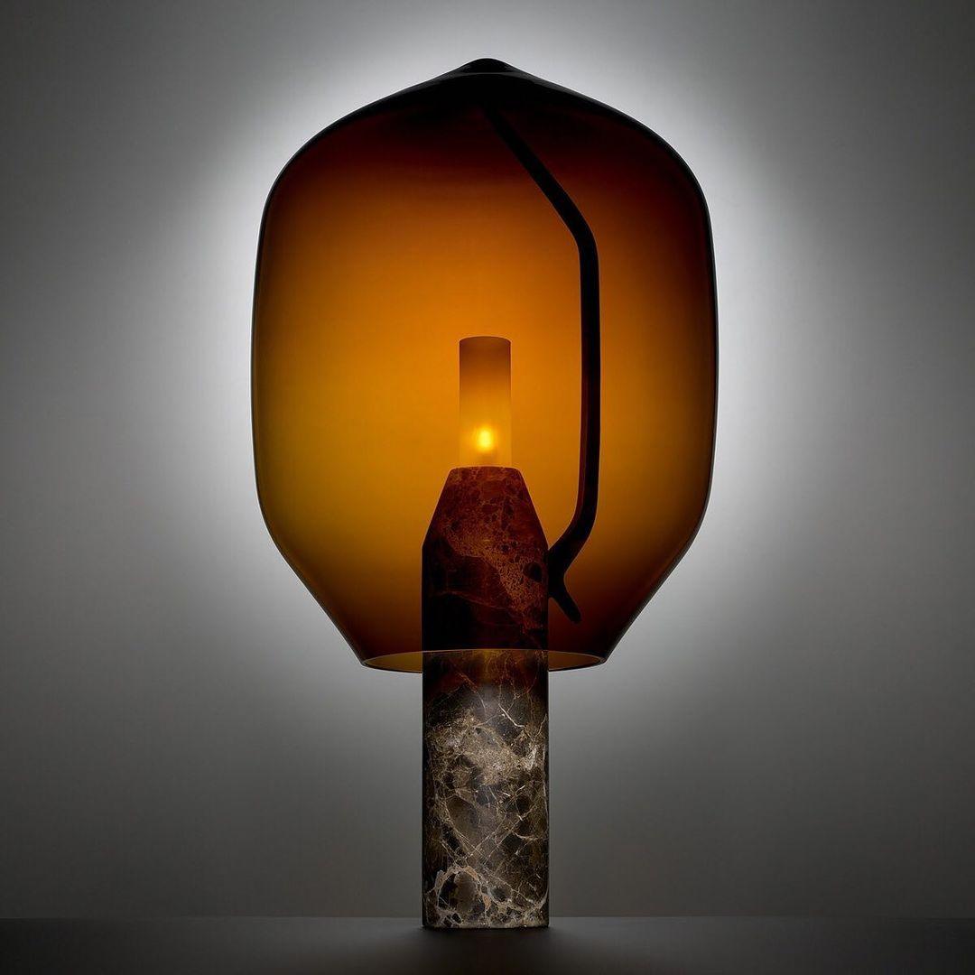 Vihls Modern Marble Table Lamp-Neutral Decor