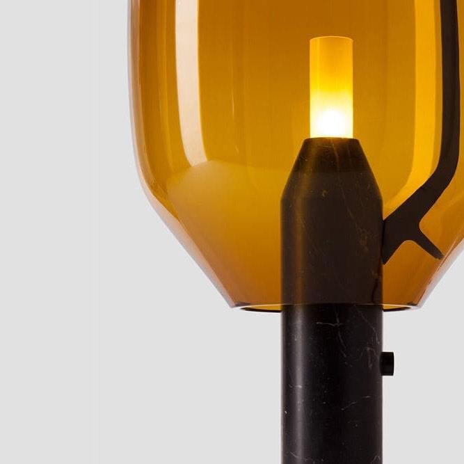 Vihls Modern Marble Table Lamp-Neutral Decor
