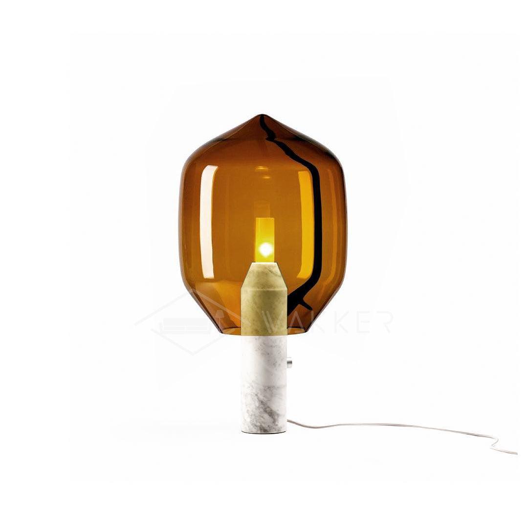 Vihls Modern Marble Table Lamp-Neutral Decor