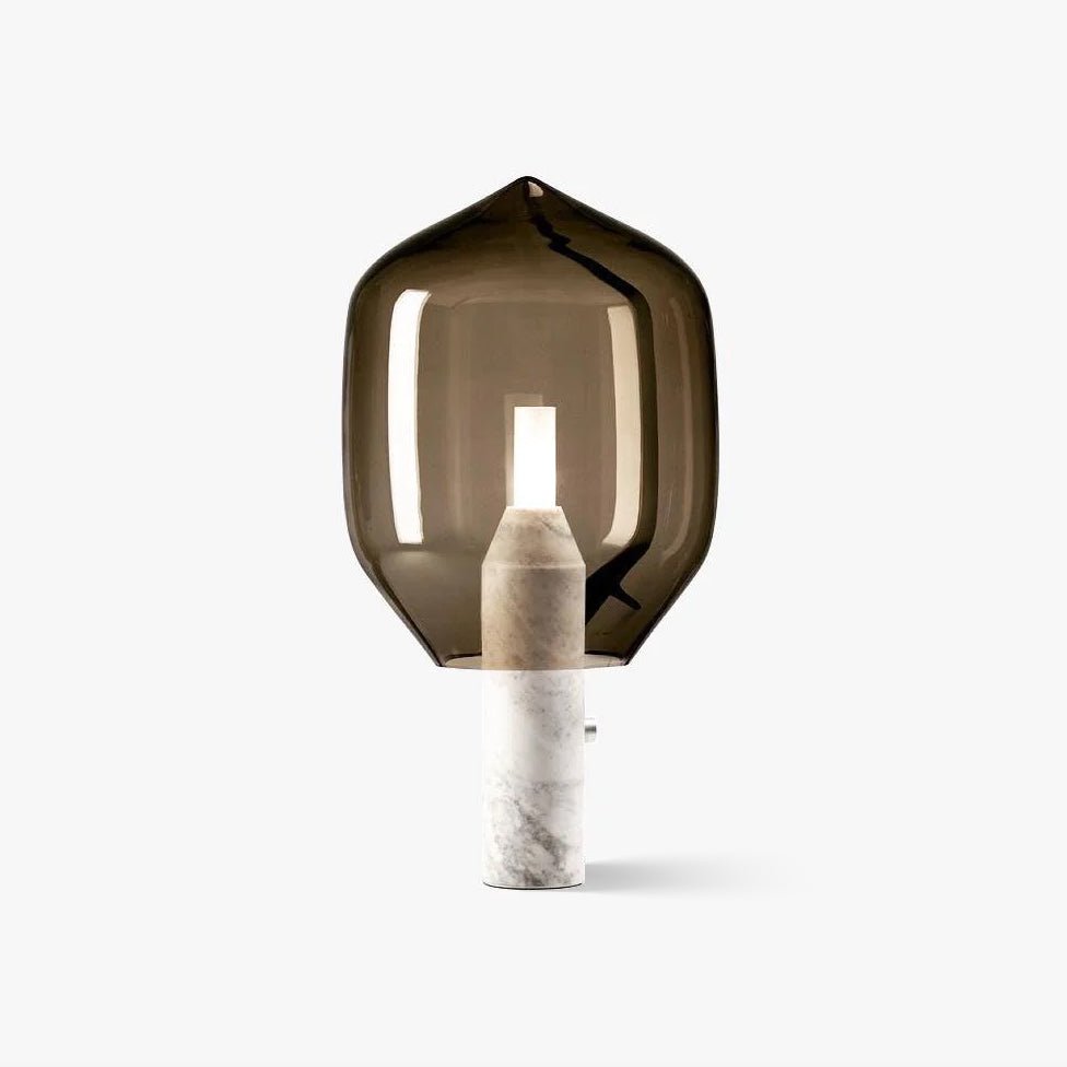 Vihls Modern Marble Table Lamp-Neutral Decor