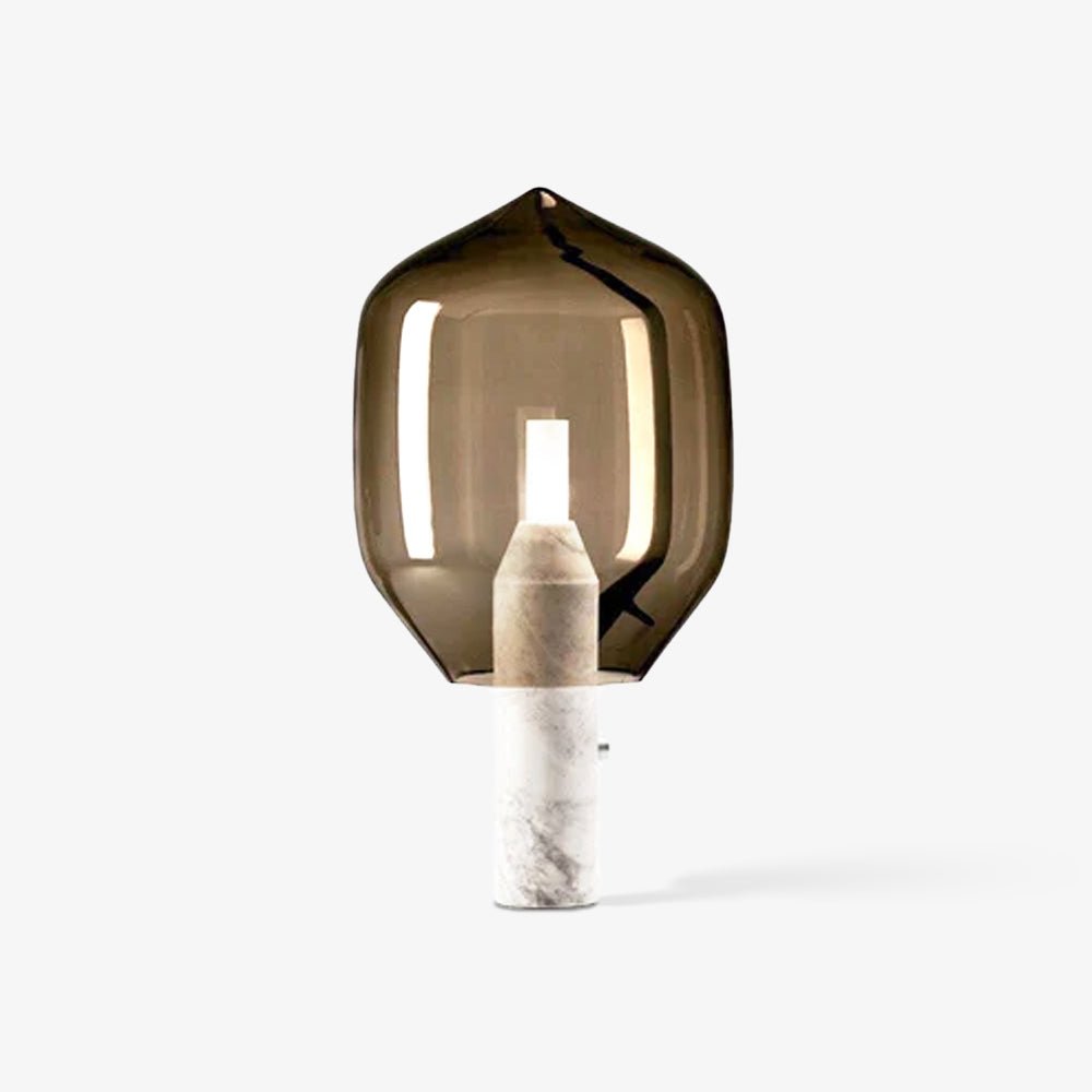 Vihls Modern Marble Table Lamp-Neutral Decor