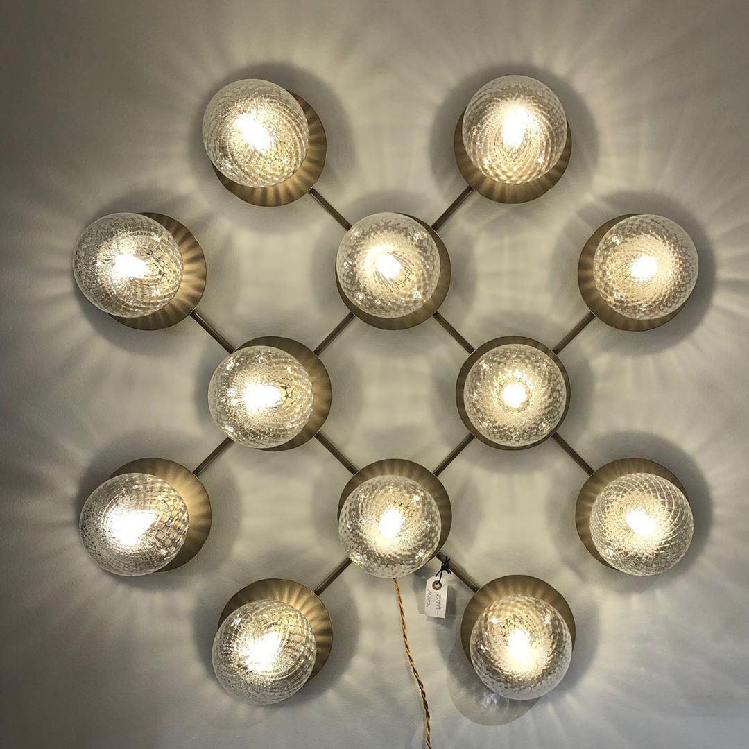 Nifte Wall Lamp Disc Globe Minimalist-Neutral Decor