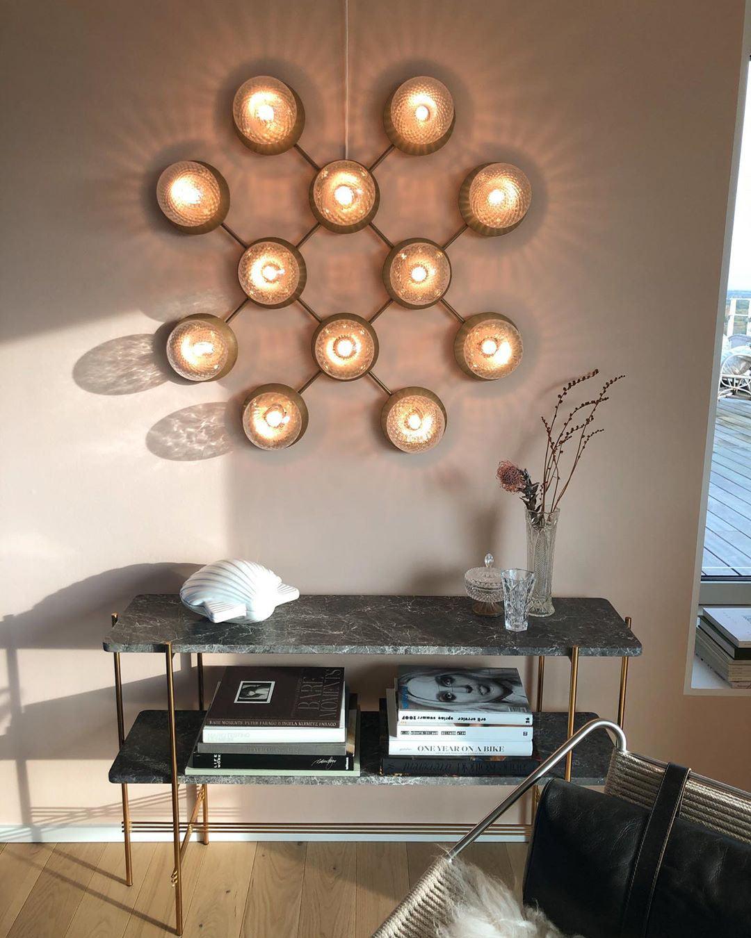 Nifte Wall Lamp Disc Globe Minimalist-Neutral Decor