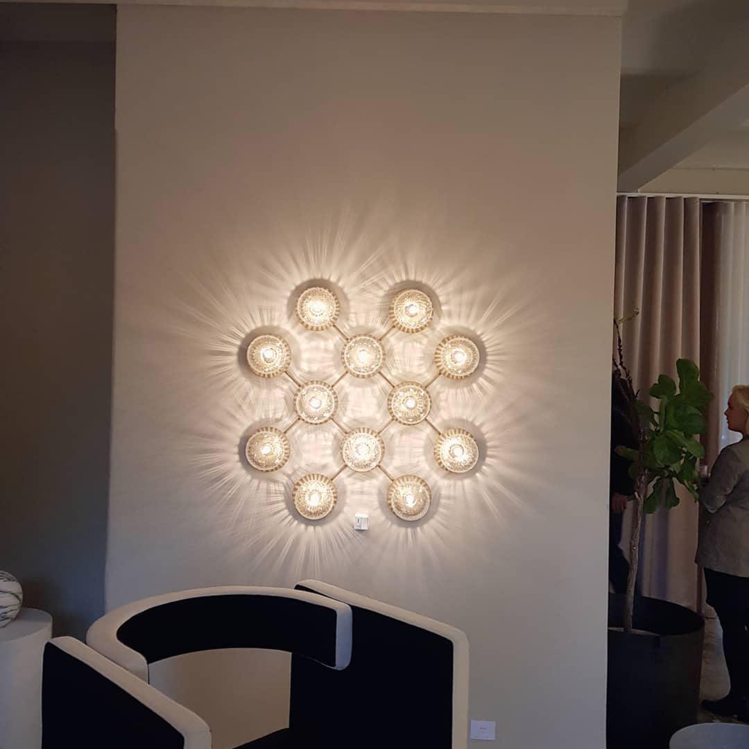 Nifte Wall Lamp Disc Globe Minimalist-Neutral Decor