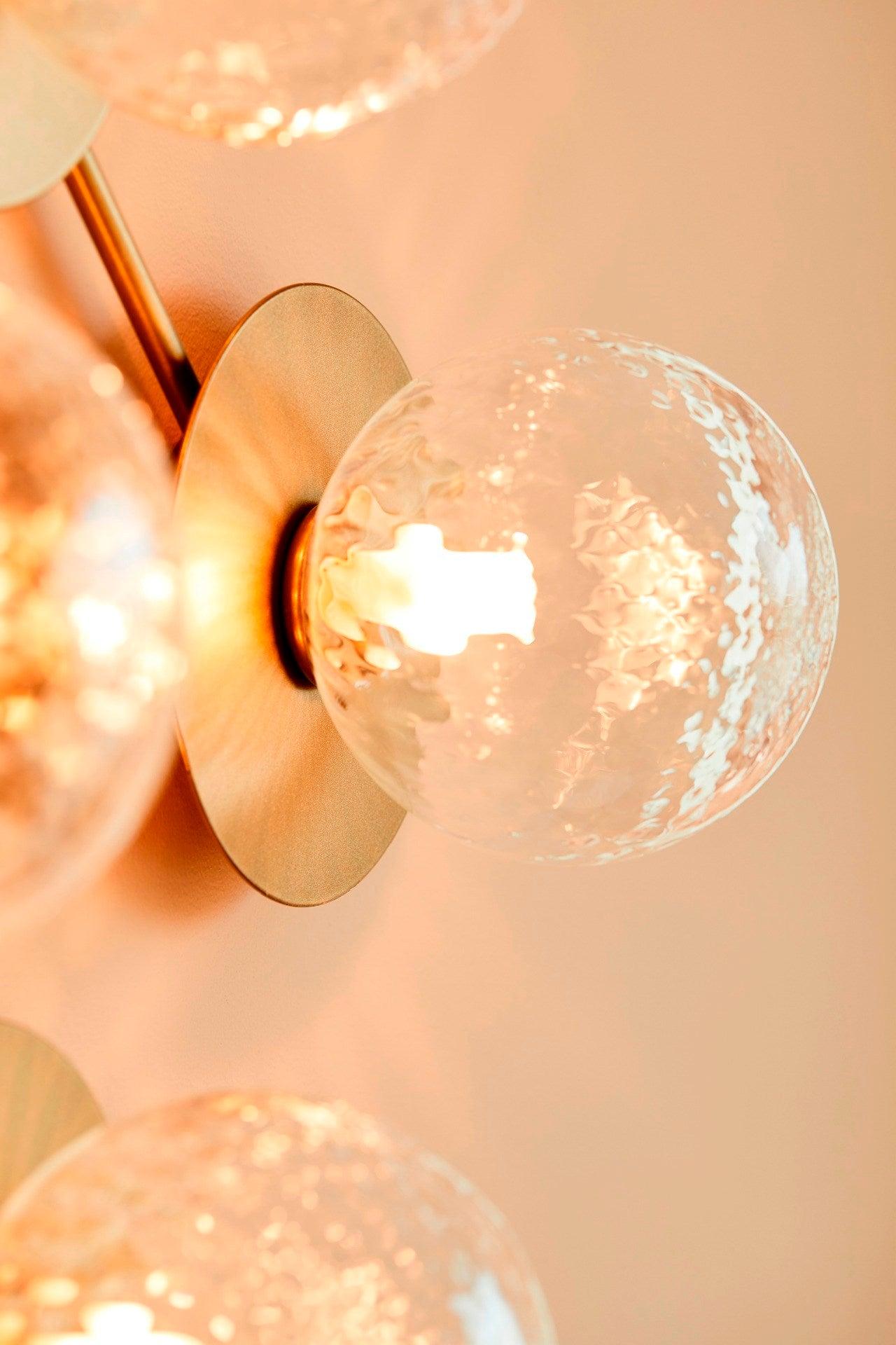 Nifte Wall Lamp Disc Globe Minimalist-Neutral Decor