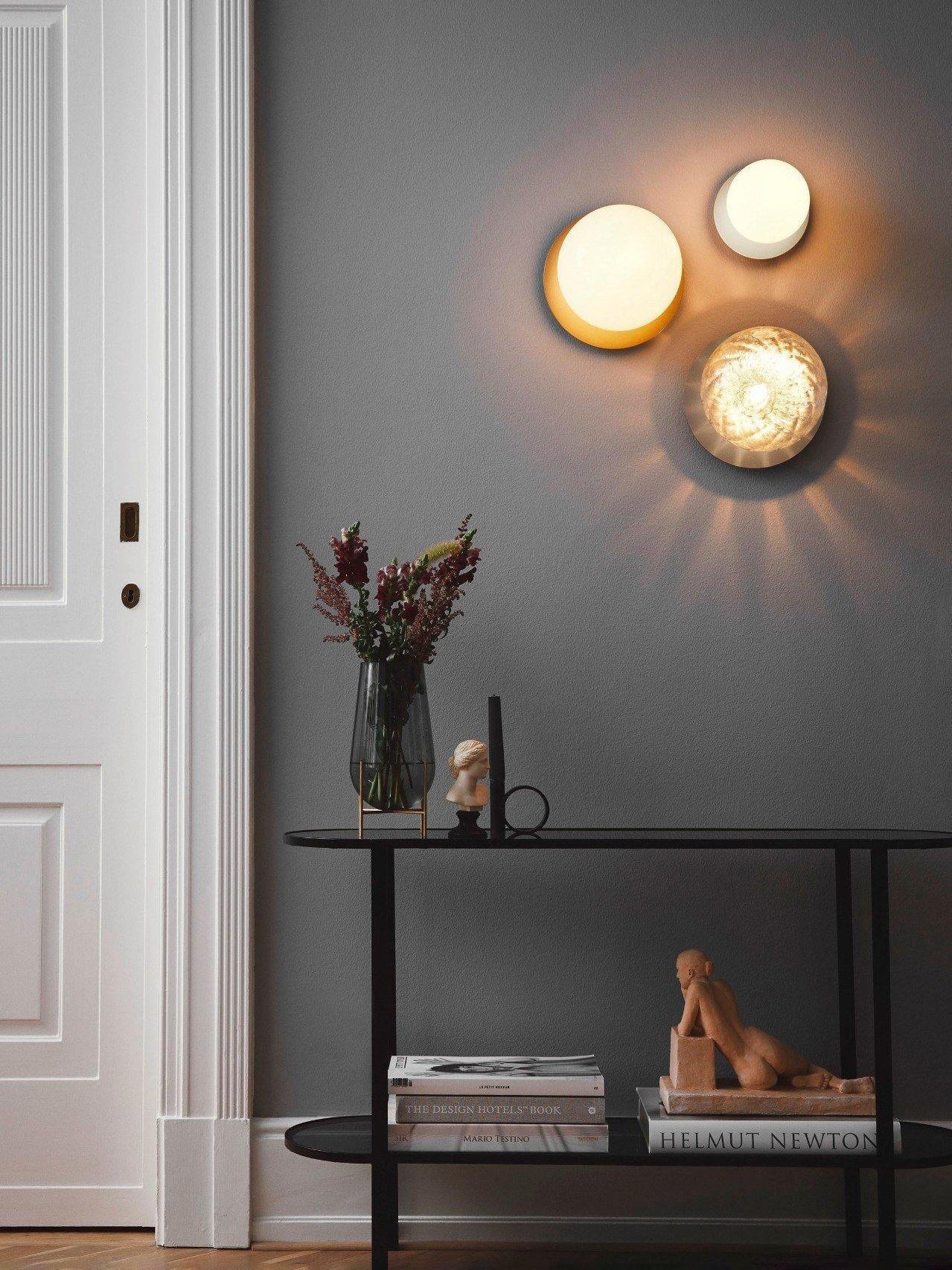 Nifte Wall Lamp Disc Globe Minimalist-Neutral Decor