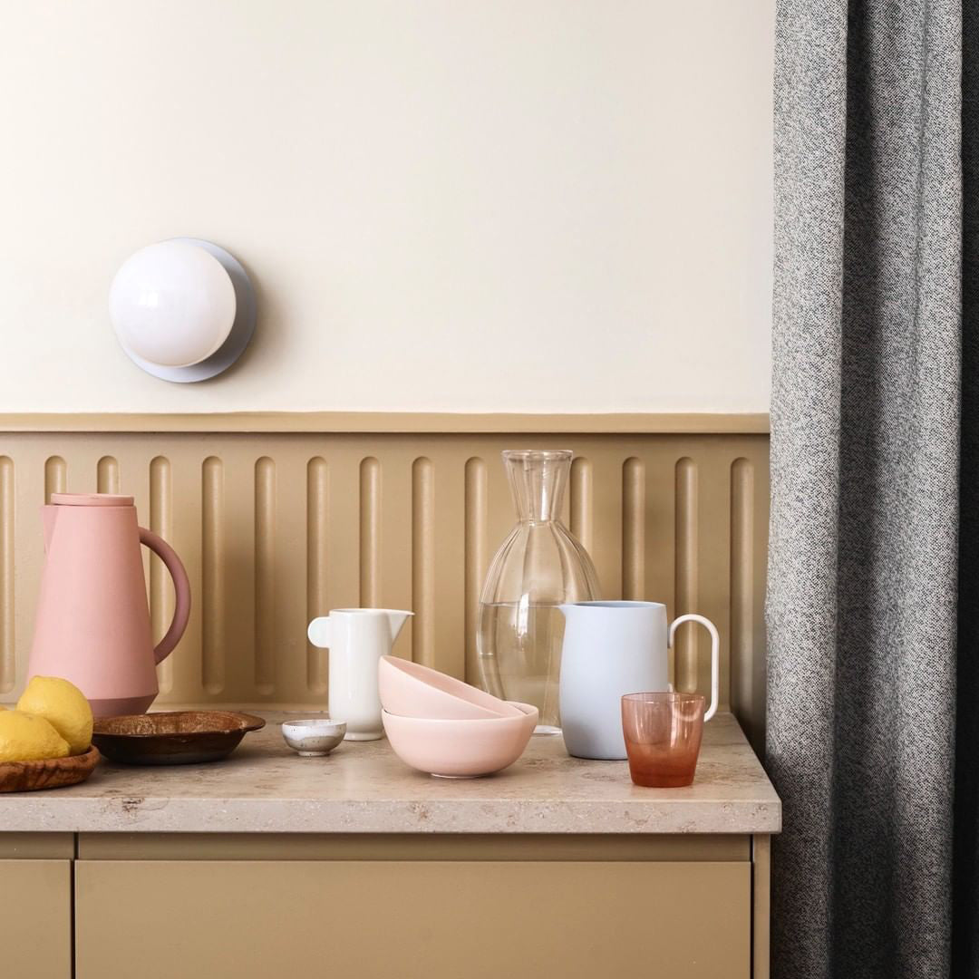 Nifte Wall Lamp Disc Globe Minimalist-Neutral Decor