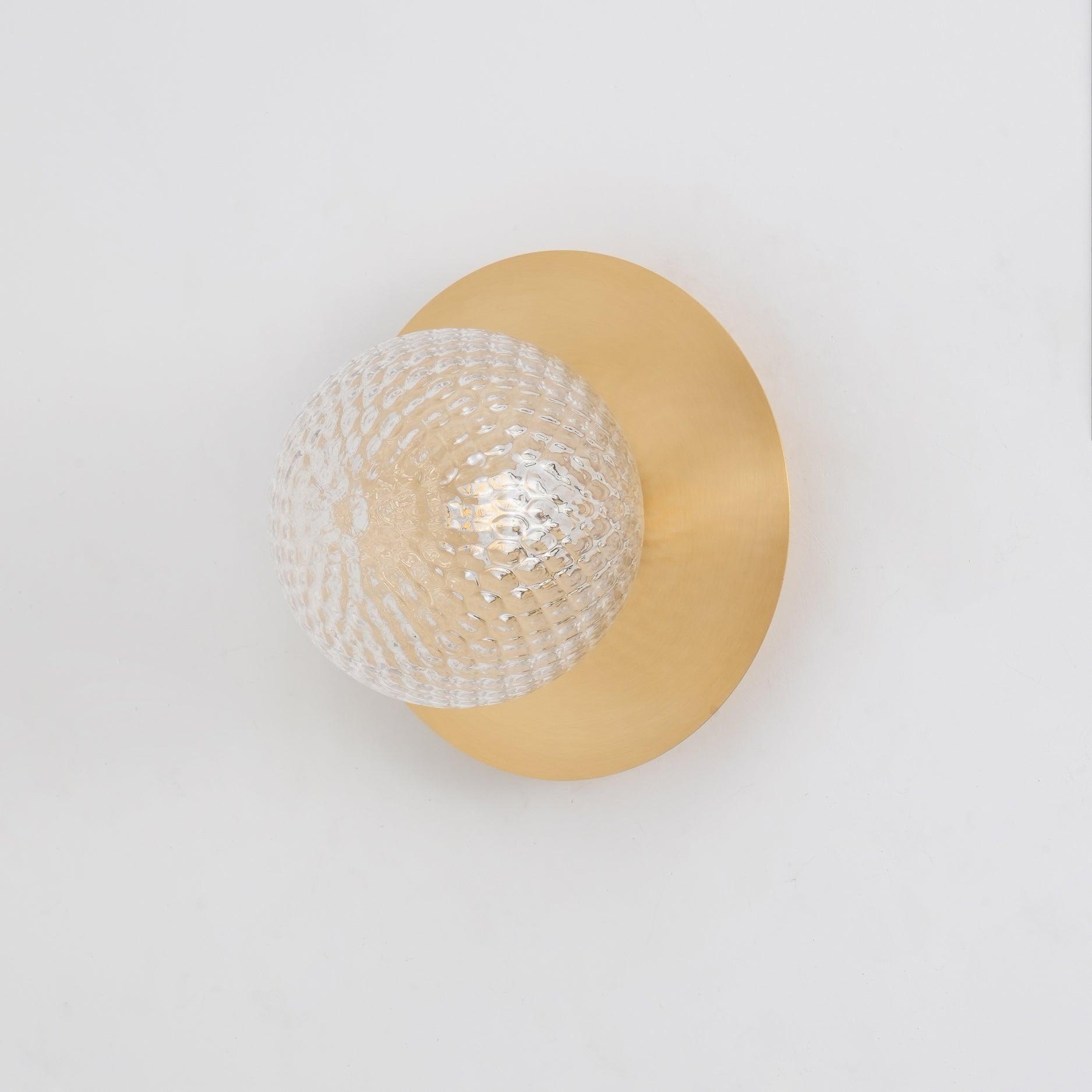 Nifte Wall Lamp Disc Globe Minimalist-Neutral Decor
