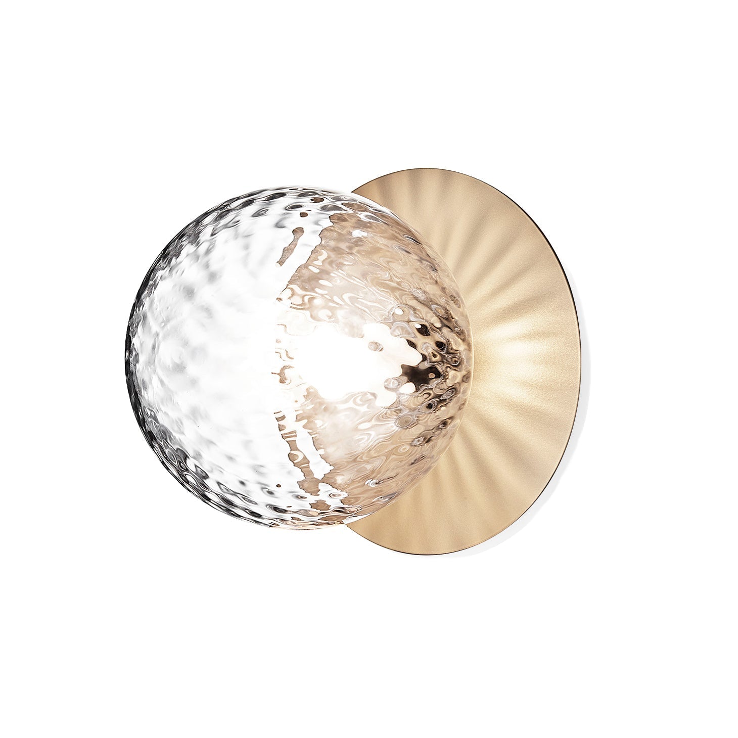 Nifte Wall Lamp Disc Globe Minimalist-Neutral Decor