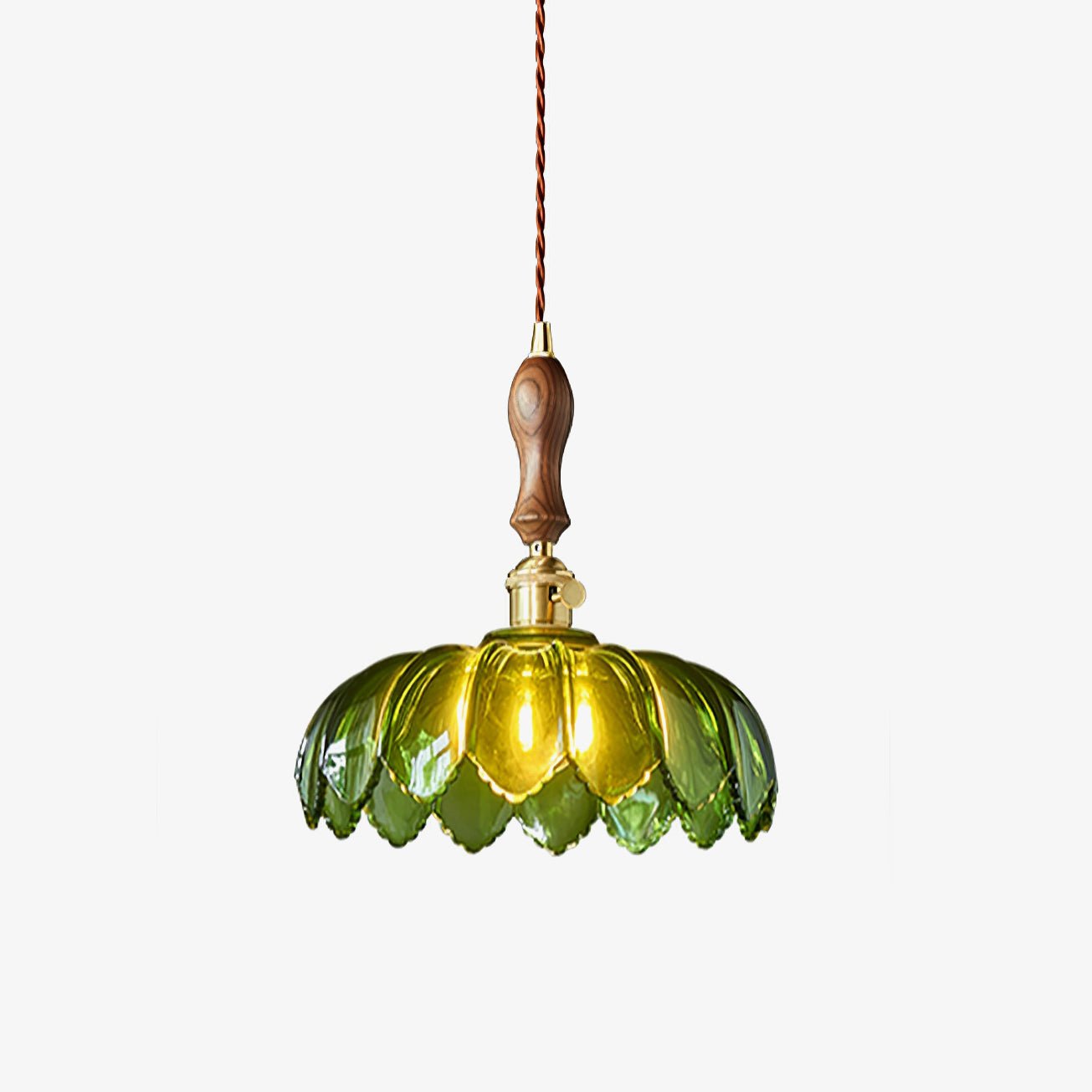 Fioracn Wood Light Luxury Pendant Lamp-Neutral Decor