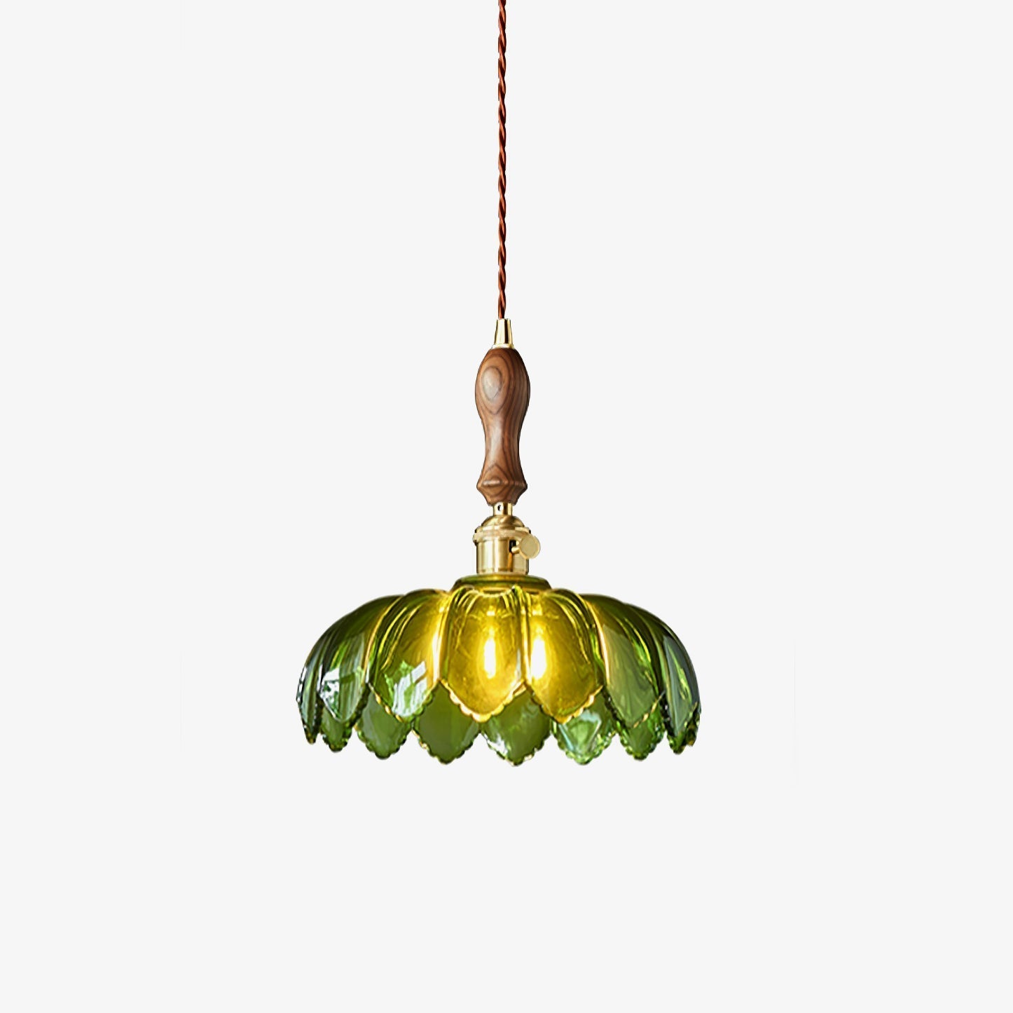 Fioracn Wood Light Luxury Pendant Lamp-Neutral Decor