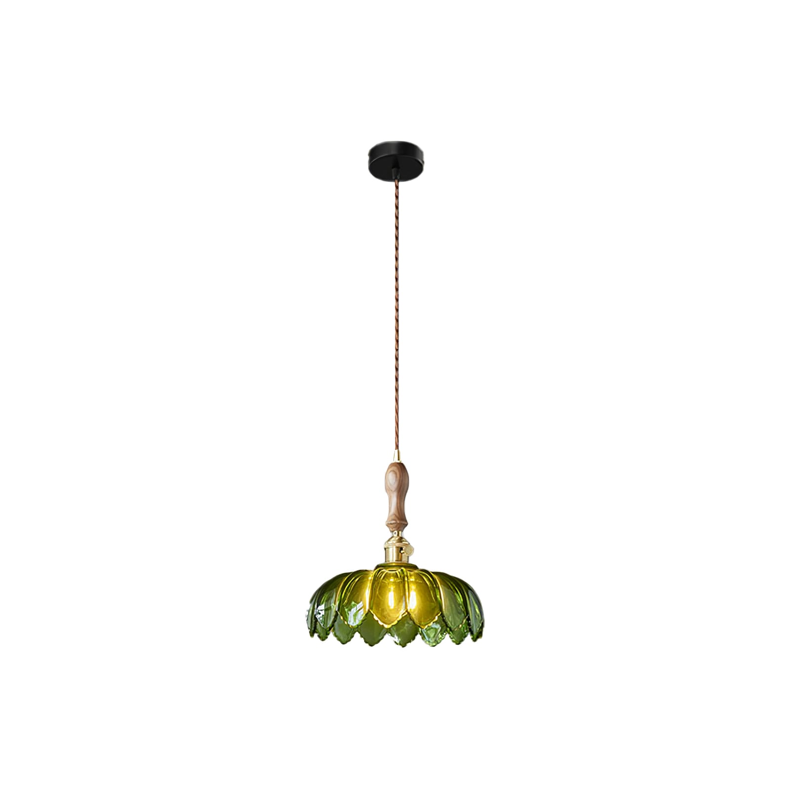 Fioracn Wood Light Luxury Pendant Lamp-Neutral Decor