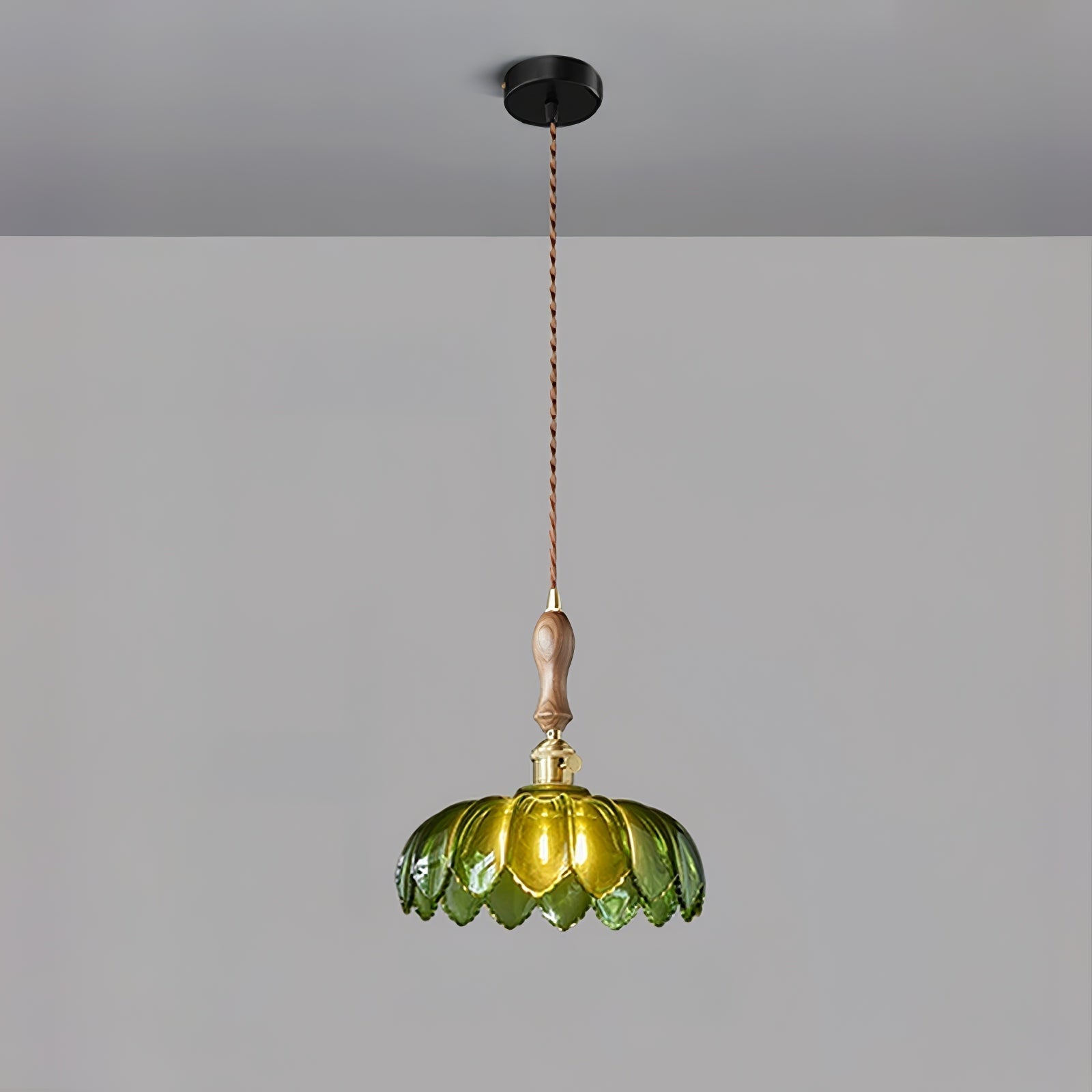Fioracn Wood Light Luxury Pendant Lamp-Neutral Decor