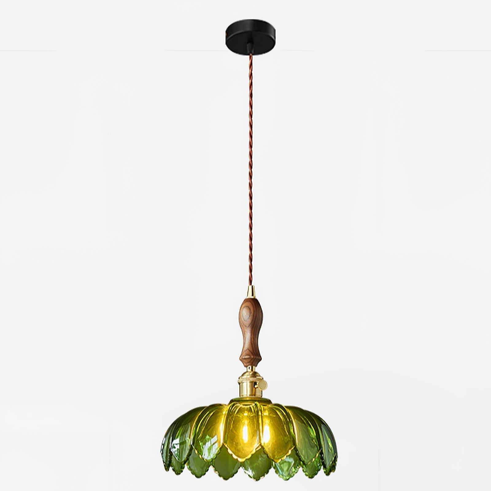 Fioracn Wood Light Luxury Pendant Lamp-Neutral Decor