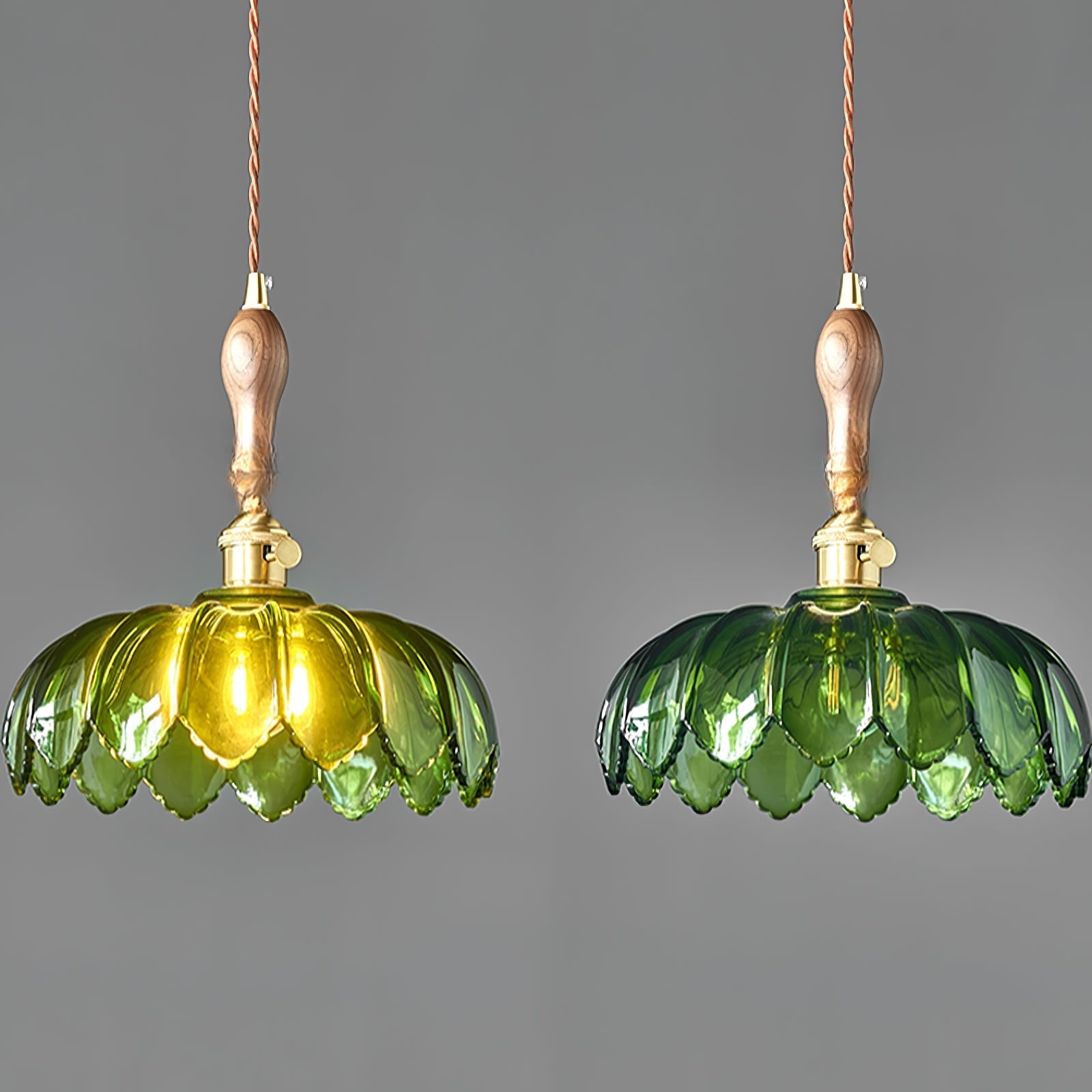 Fioracn Wood Light Luxury Pendant Lamp-Neutral Decor