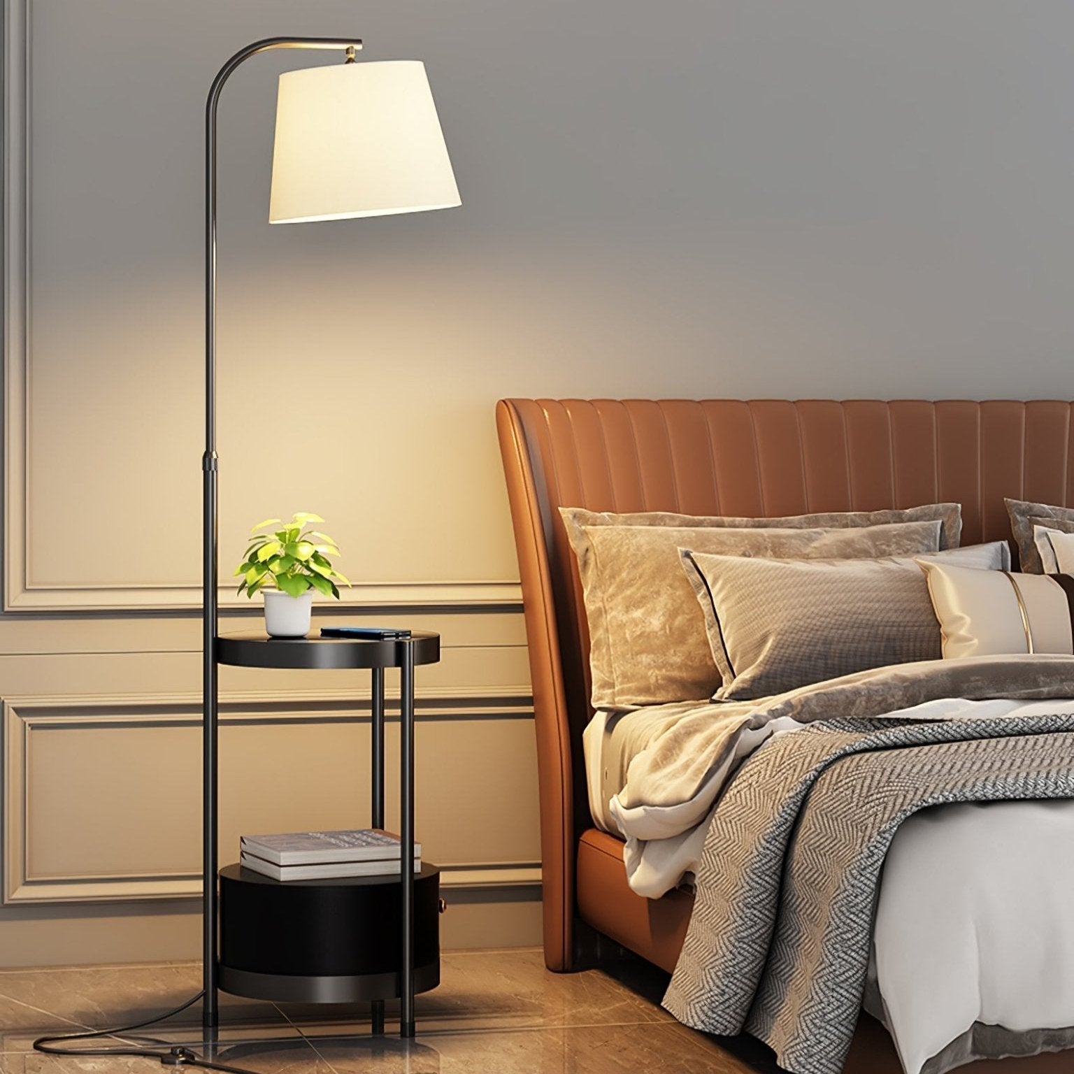 Tirixy Modern Floor Lamp-Neutral Decor