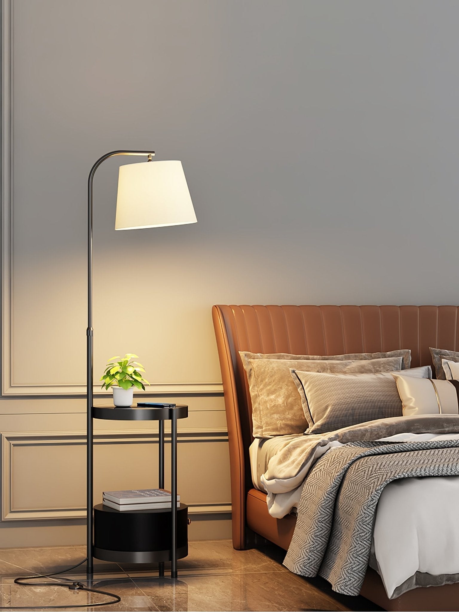 Tirixy Modern Floor Lamp-Neutral Decor