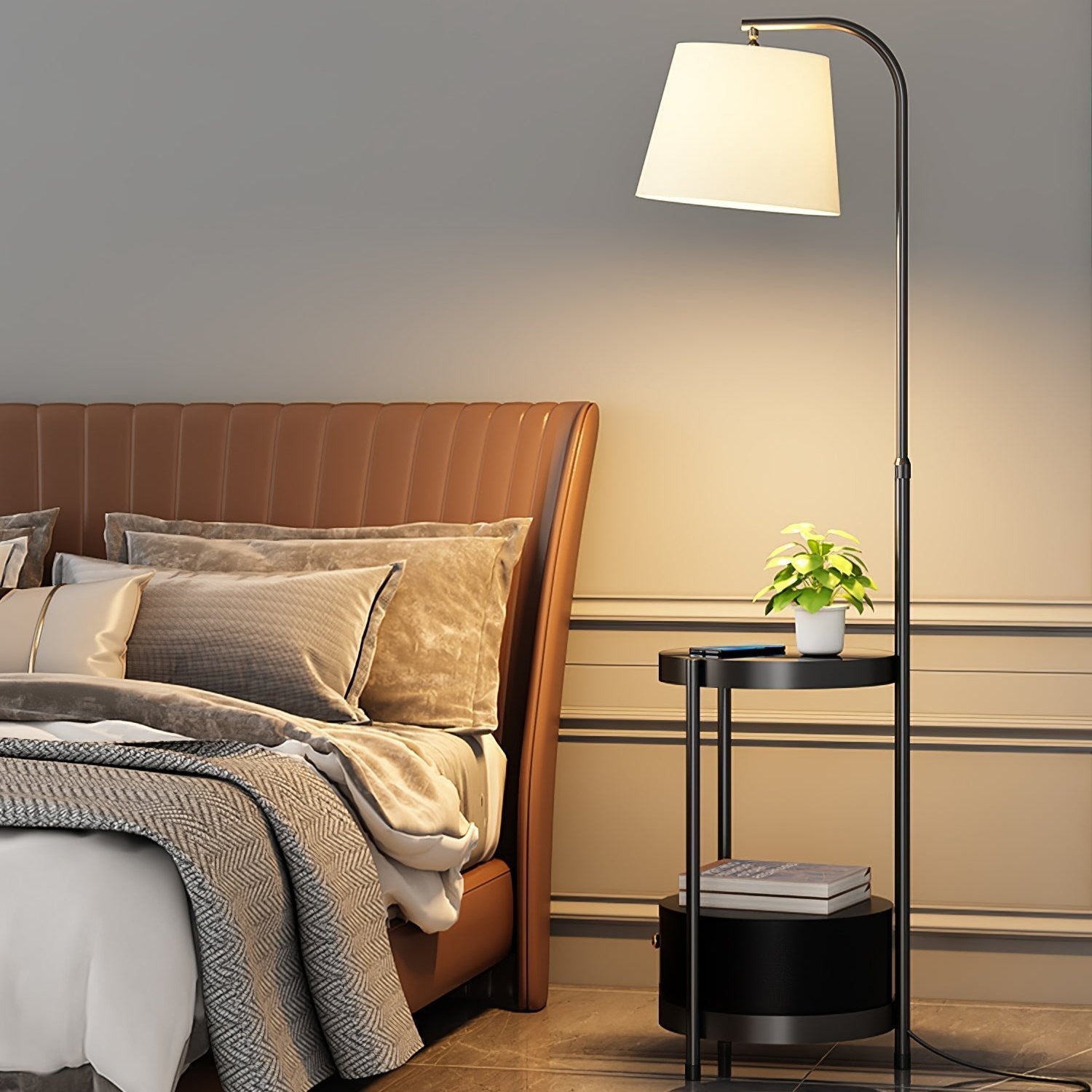 Tirixy Modern Floor Lamp-Neutral Decor