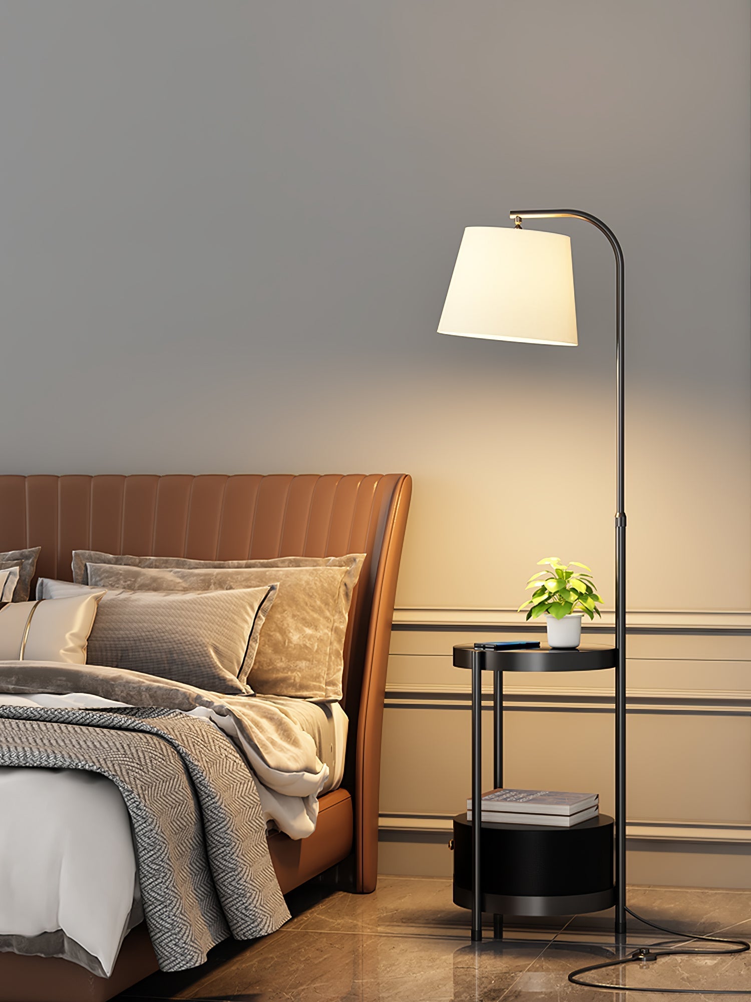 Tirixy Modern Floor Lamp-Neutral Decor