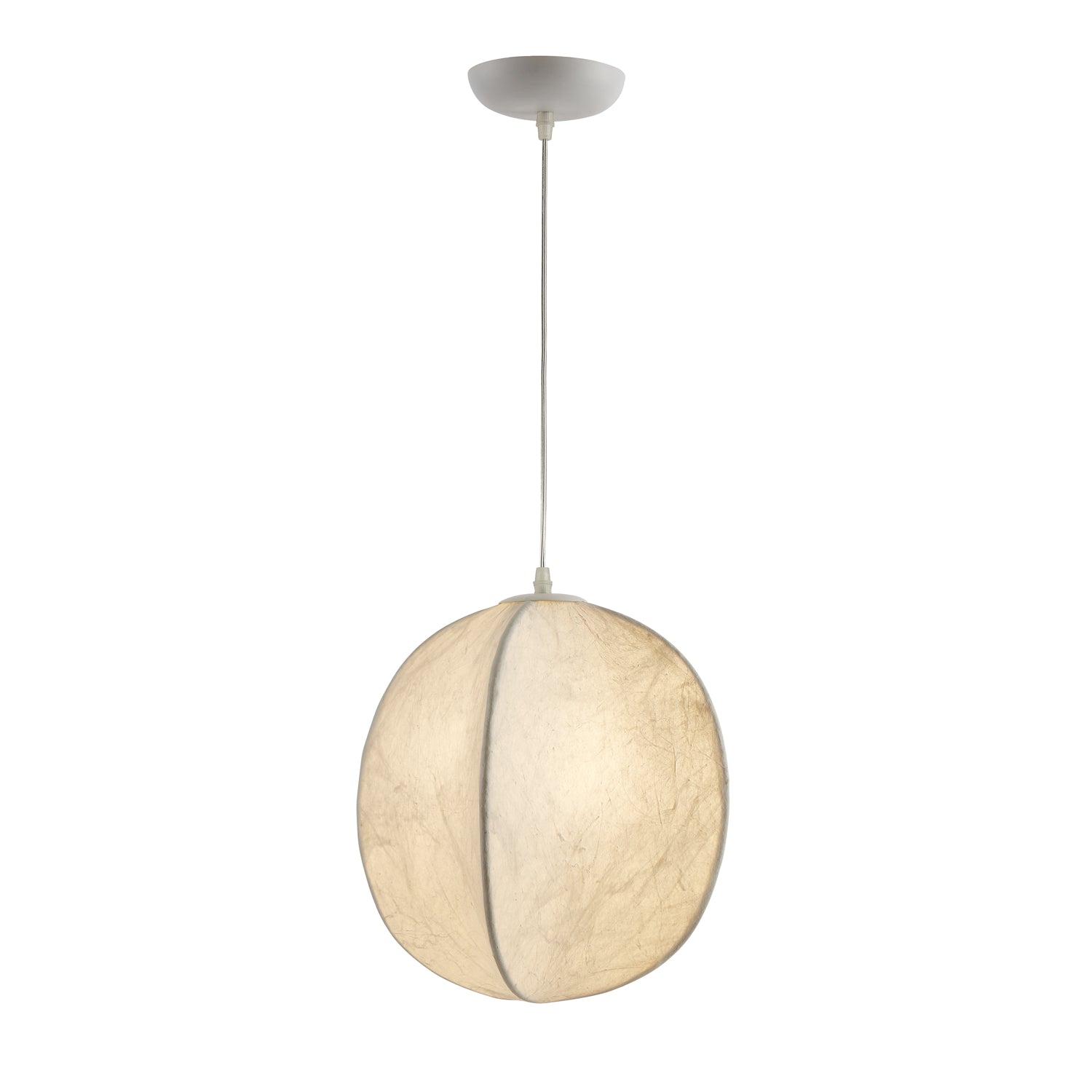 Dune Minimalist Silk Pendant Lamp-Neutral Decor