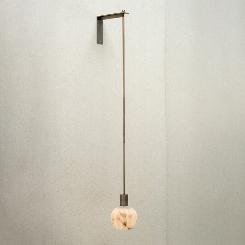 Detailed view of the lamp's construction and materials.