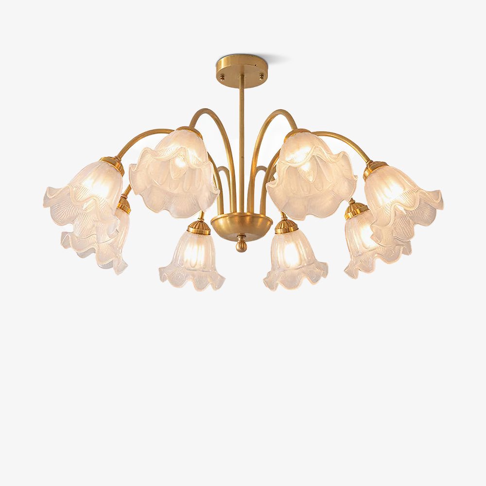 Dirixel Luxury Glass Chandelier-Neutral Decor