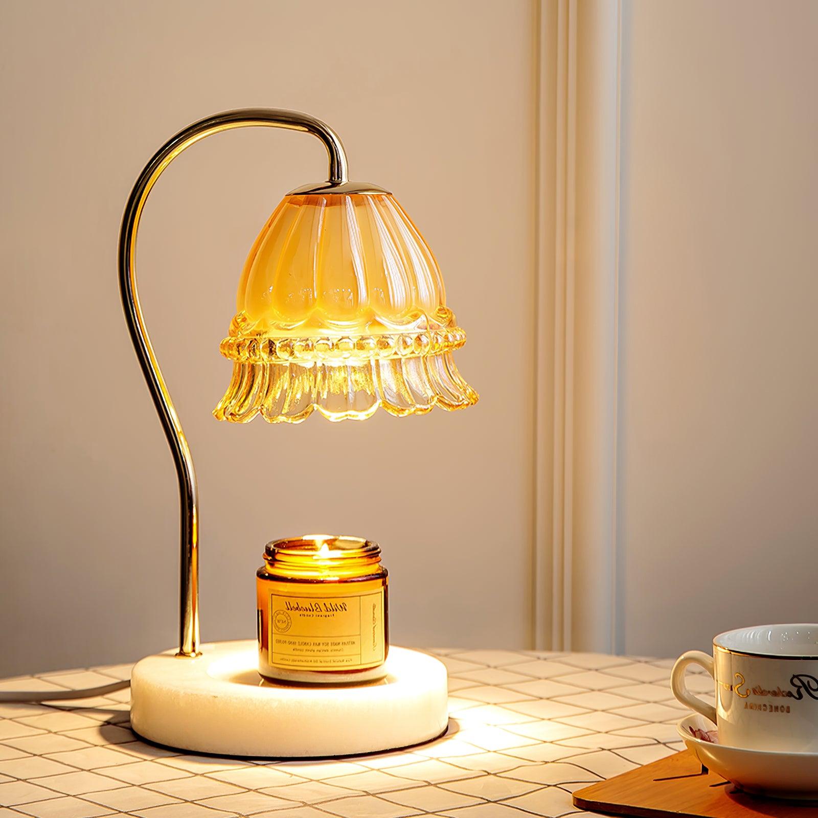 Daze Nordic Art Warmer Marble Table Lamp-Neutral Decor