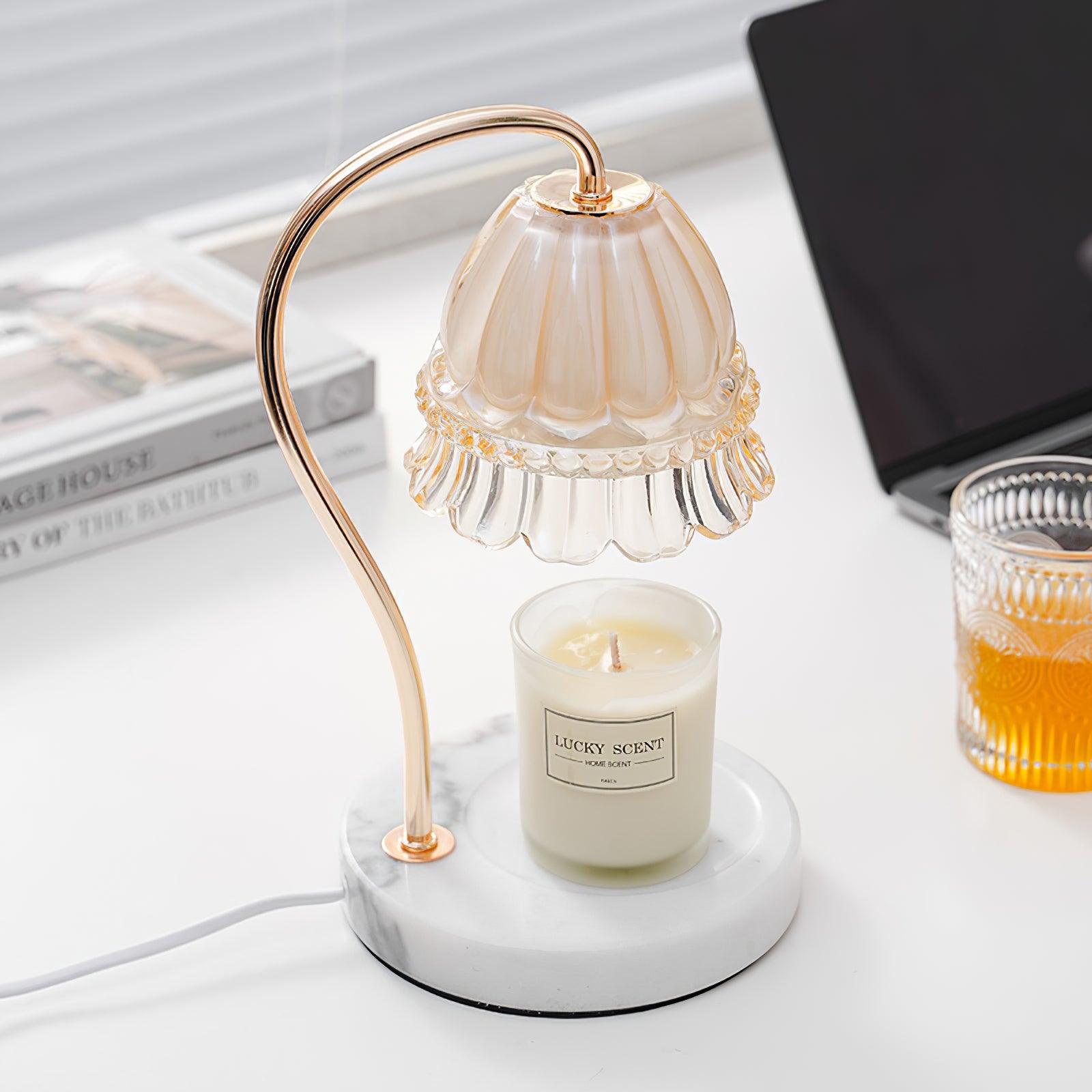 Daze Nordic Art Warmer Marble Table Lamp-Neutral Decor