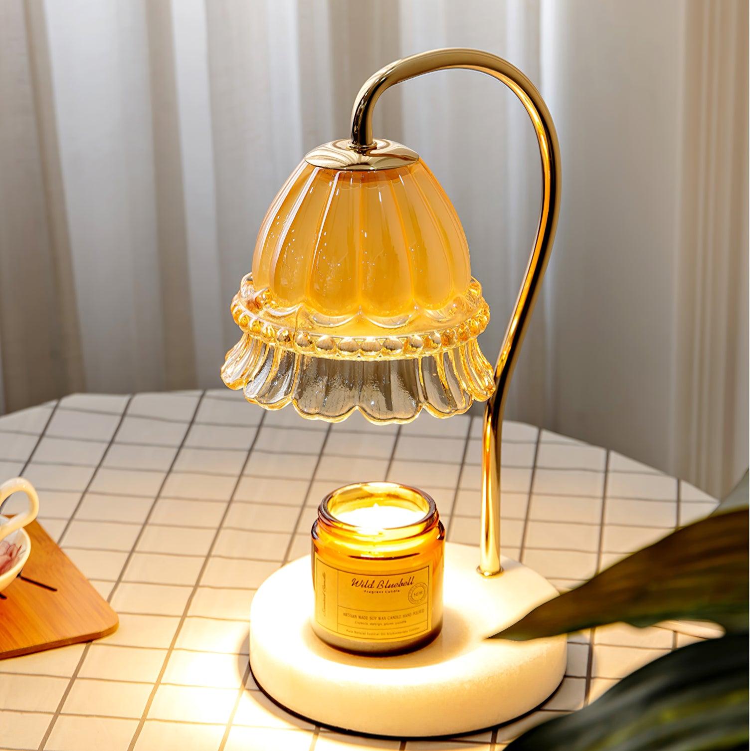 Daze Nordic Art Warmer Marble Table Lamp-Neutral Decor