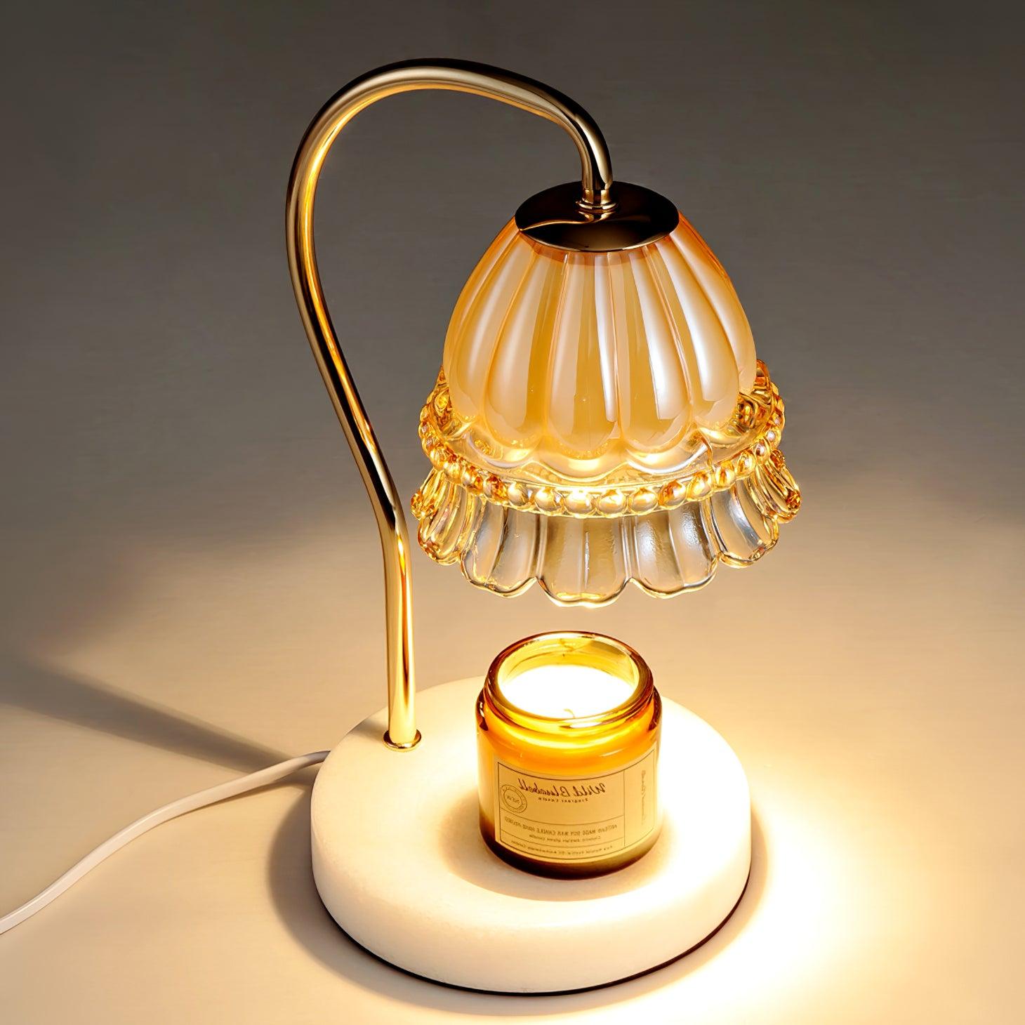 Daze Nordic Art Warmer Marble Table Lamp-Neutral Decor