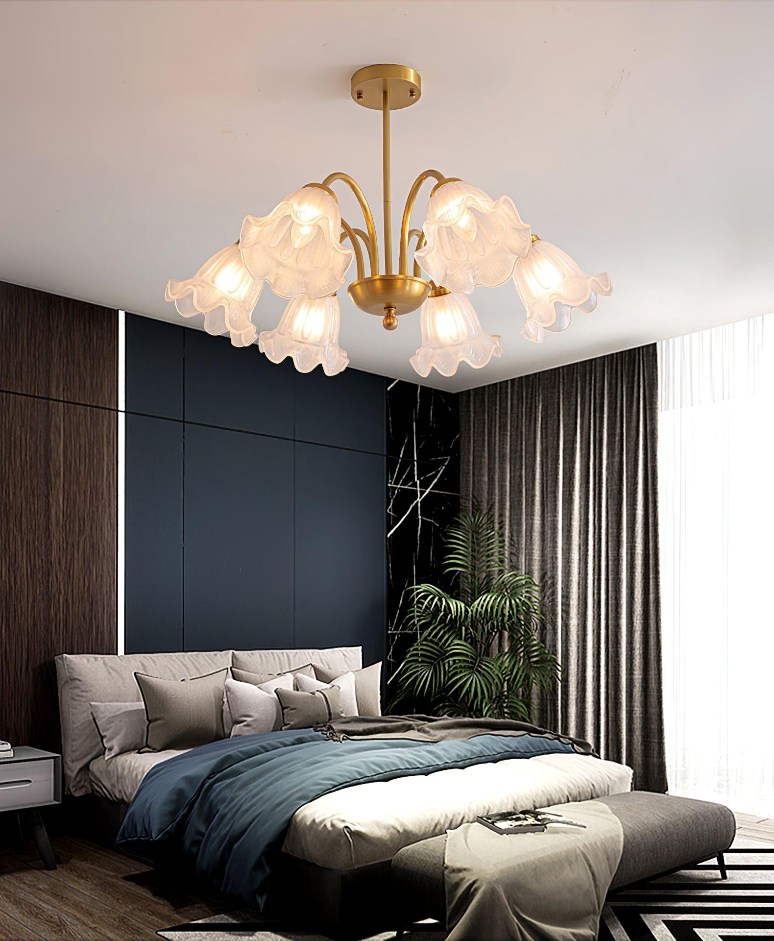 Dirixel Luxury Glass Chandelier-Neutral Decor