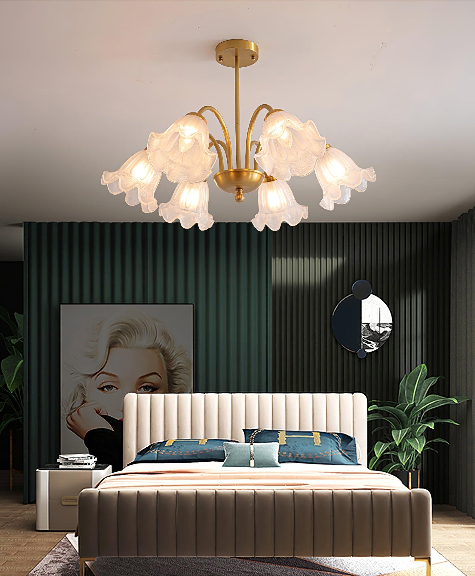 Dirixel Luxury Glass Chandelier-Neutral Decor