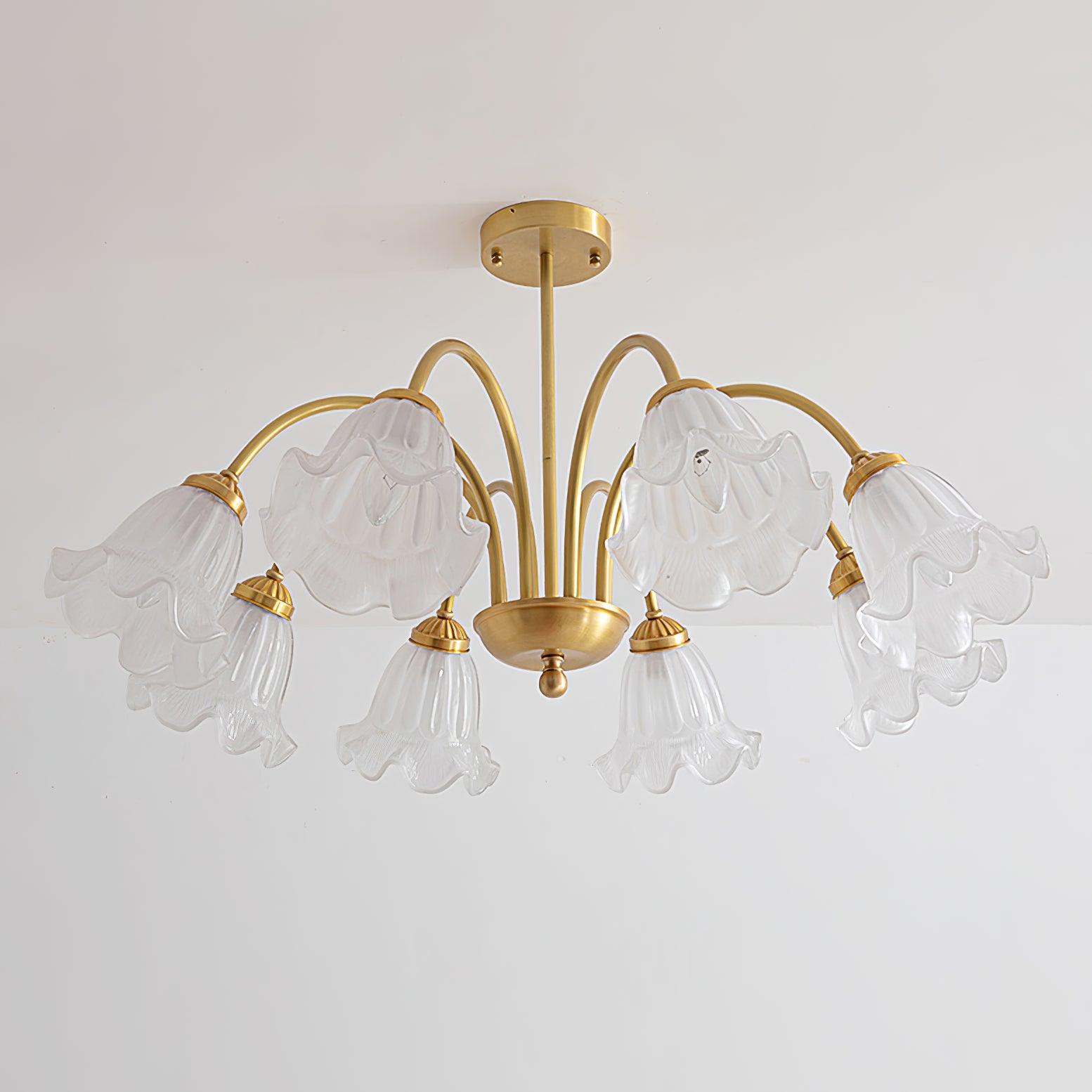 Dirixel Luxury Glass Chandelier-Neutral Decor